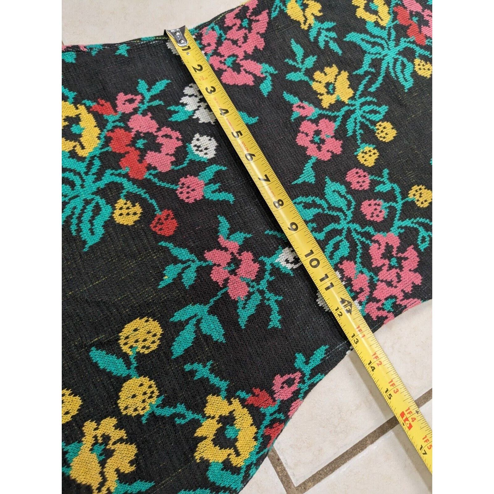 Betsey Johnson Betsey Johnson Alley Cat Sweater Dress Long Sleeve Floral Size M / US 6-8 / IT 42-44 - 12 Thumbnail