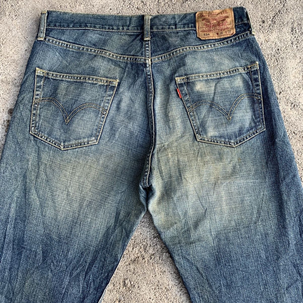 Levi's Vintage Clothing Vintage Levis Grunge Rusty Faded Distressed Denim W35 Size US 35 - 8 Thumbnail