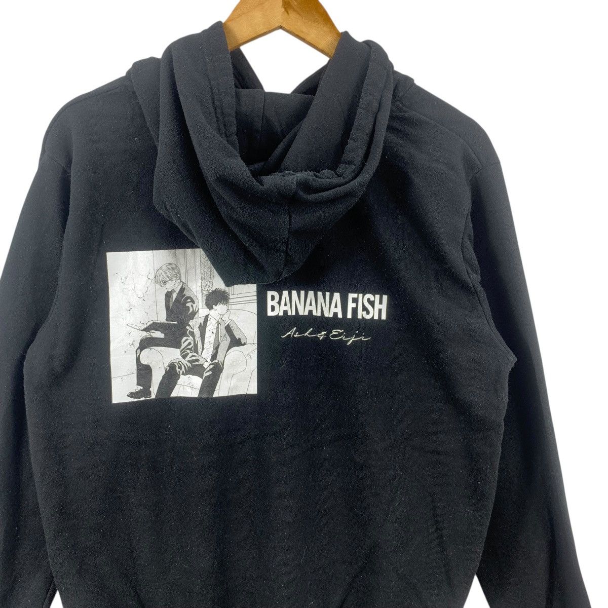 Band Tees BANANA FISH BAND Ash Lynx Eiji Okumura Art Hoodie Sweatshirt Size US L / EU 52-54 / 3 - 7 Thumbnail