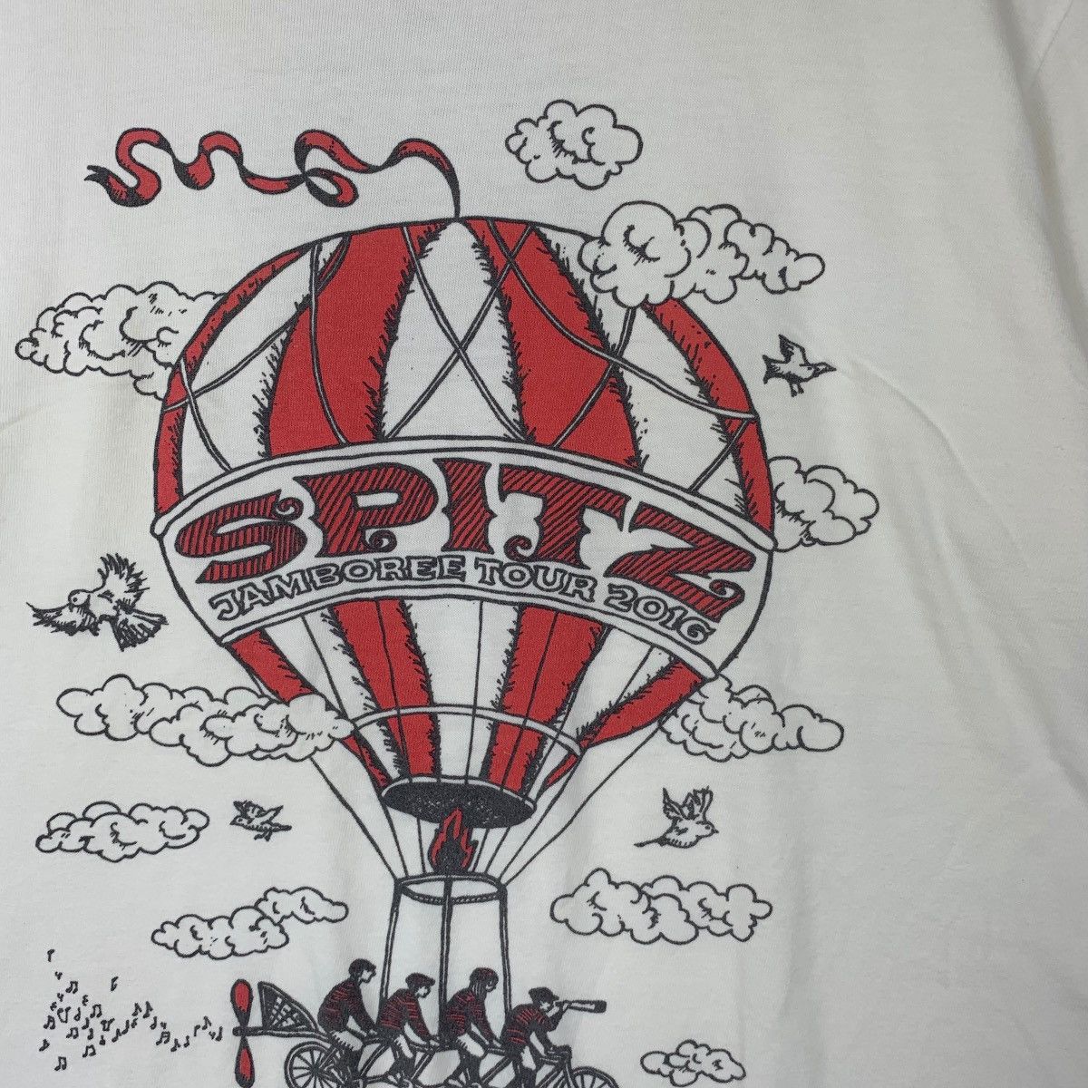 Vintage SPITZ JAPAN ROCK BAND Jamboree Tour 2016 Tee Shirt Top Size S / US 4 / IT 40 - 4 Thumbnail