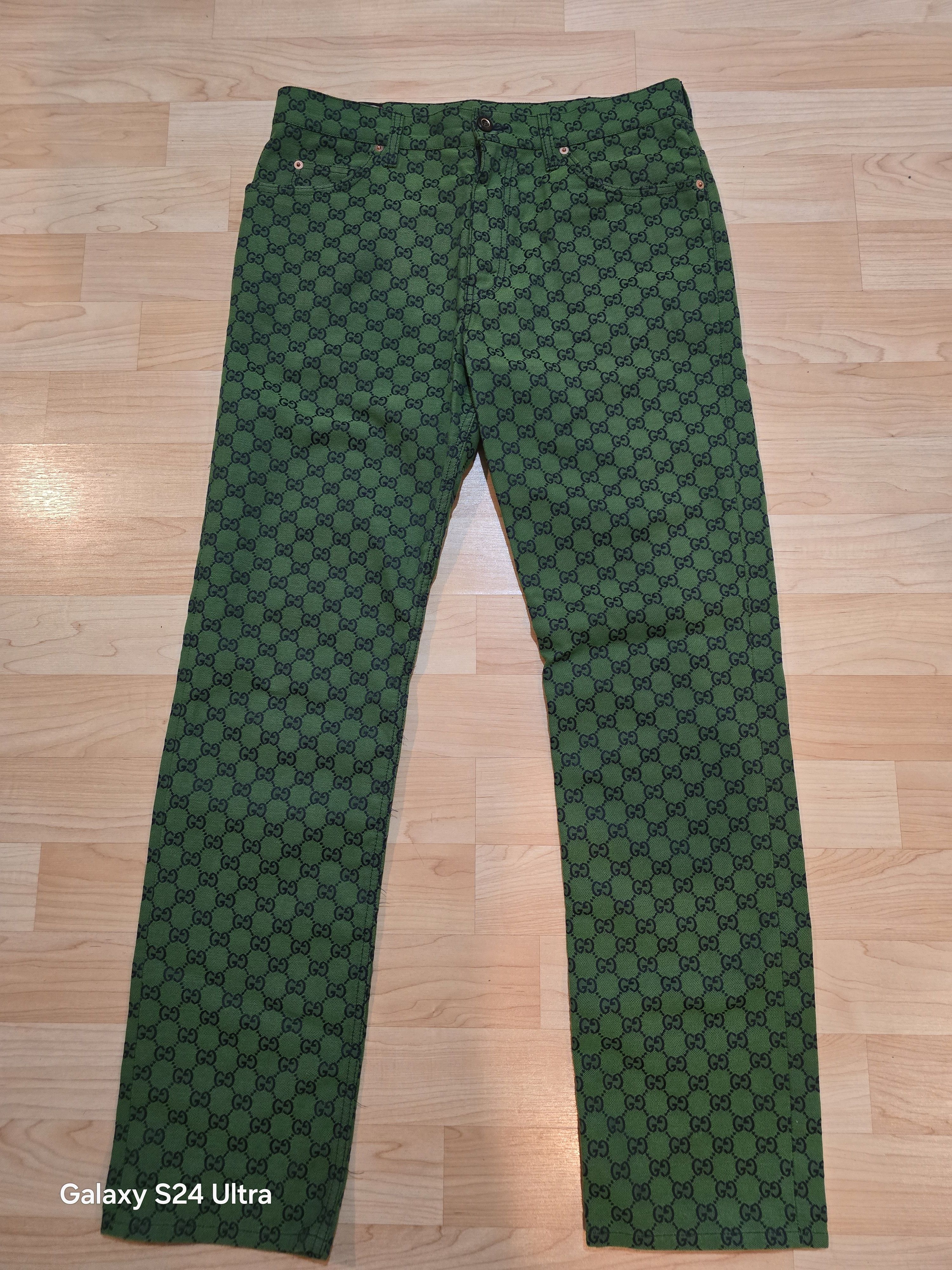 Gucci monogram pants sales