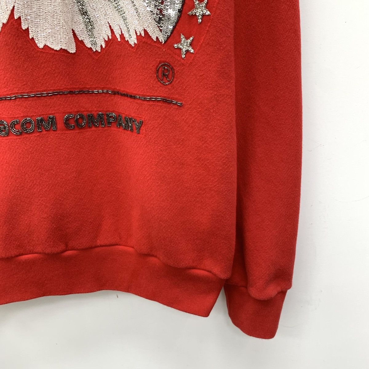 Gucci Gucci red snow mountain sequined cotton hoodie Size S / US 4 / IT 40 - 4 Thumbnail