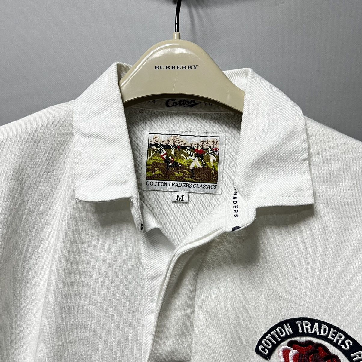 Cotton Traders Vintage England Rugby Union Cotton Traders home long sleeve Size US M / EU 48-50 / 2 - 6 Thumbnail