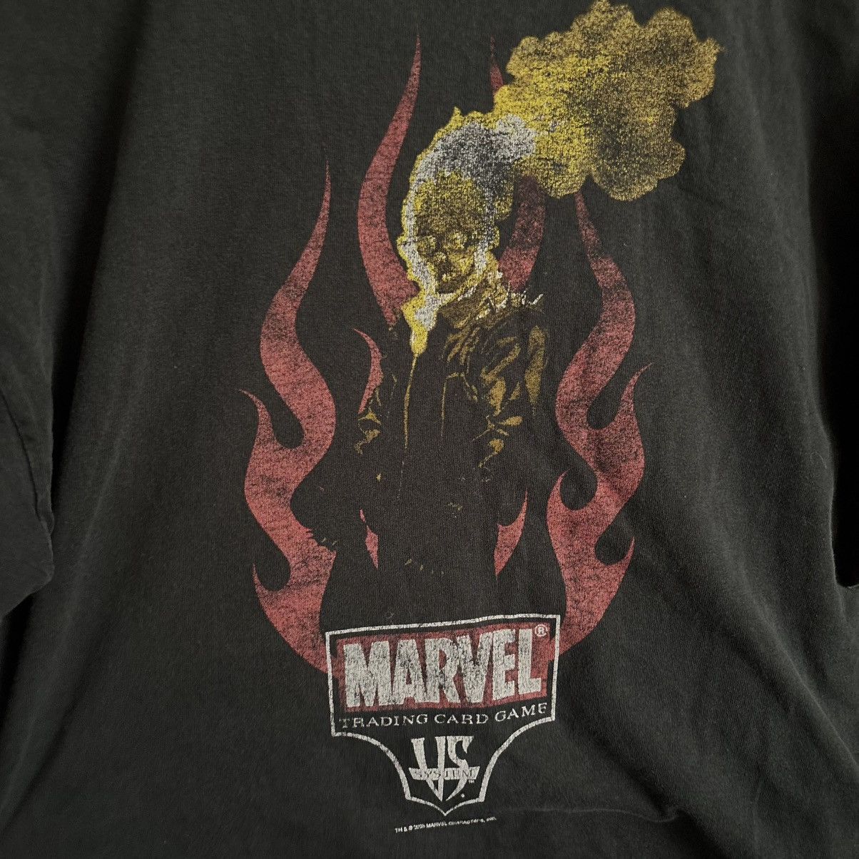 Vintage Vintage 2005 Movie Promo Marvel Ghost Rider T-Shirt Y2K Punk Size US L / EU 52-54 / 3 - 4 Thumbnail