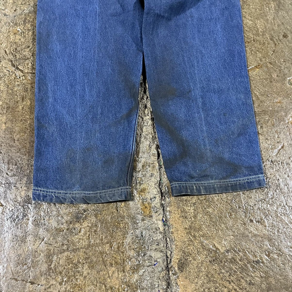 Fubu × JNCO × Vintage Crazy Vintage Y2K FUBU Carpenter Jeans Baggy Skater Unique Size US 34 / EU 50 - 4 Thumbnail