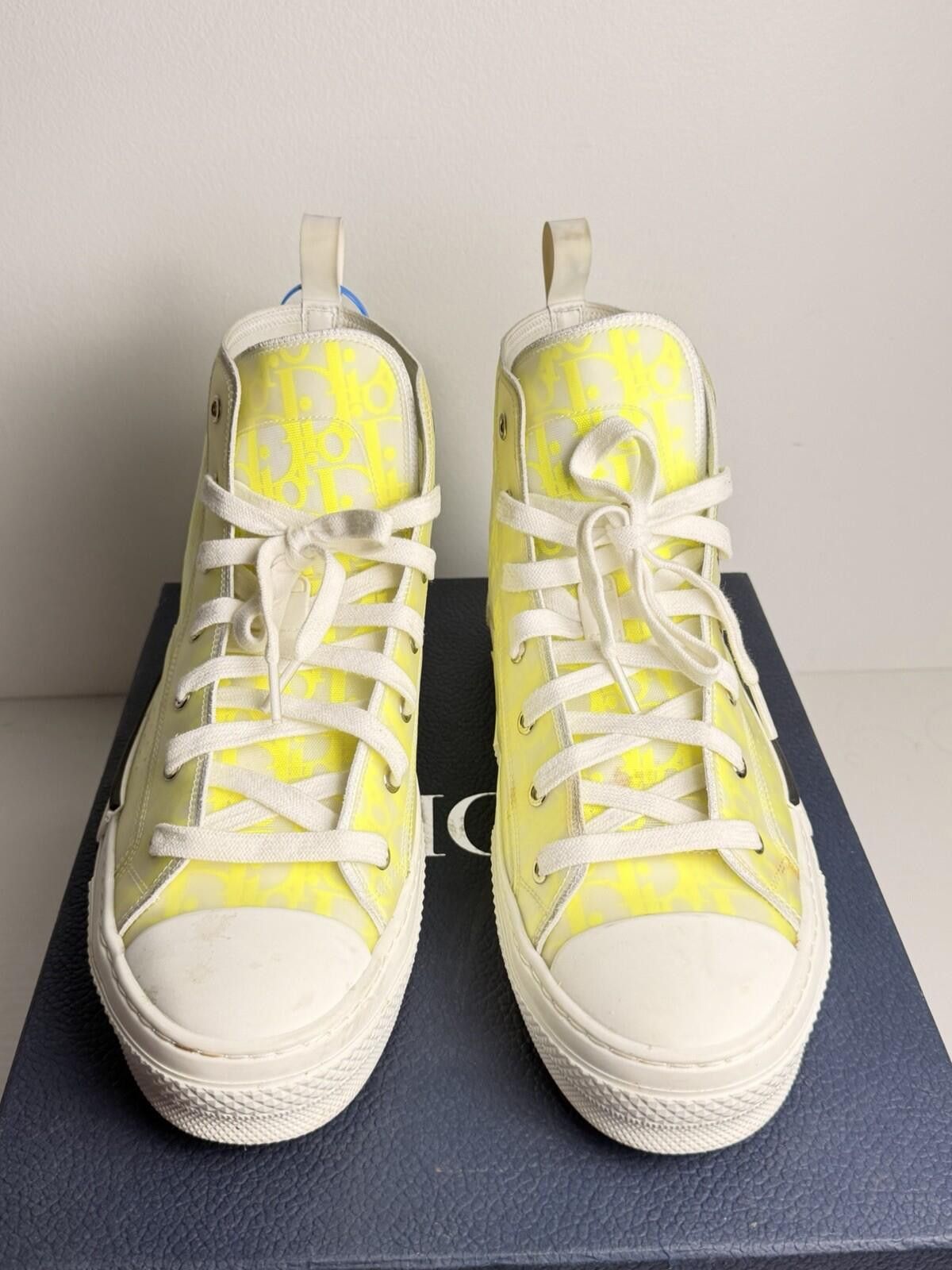 Dior Dior B23 High-Top Sneakers Oblique Canvas SZ 44 (US 11) Size US 11 / EU 44 - 2 Thumbnail