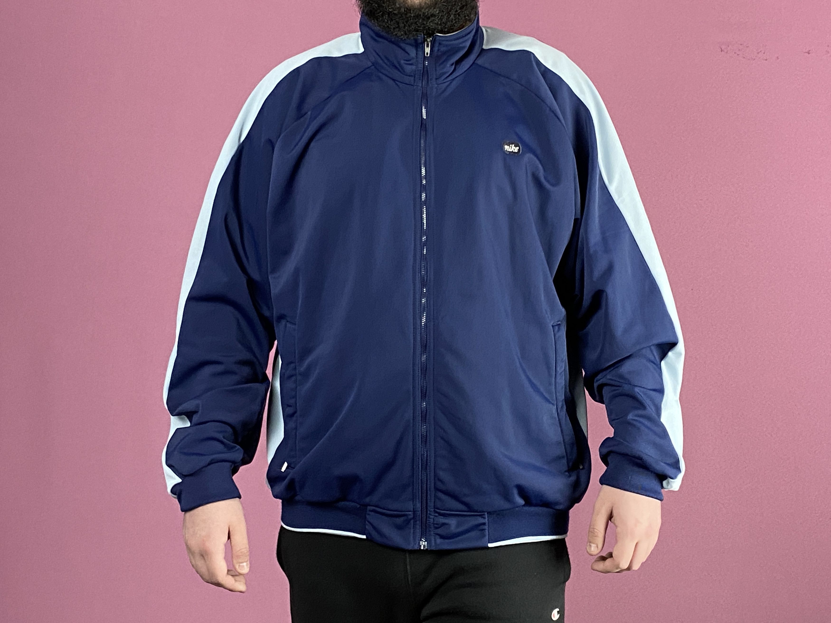Nike × Vintage Nike Oregon-USA Vintage Men's Track Jacket - Size L Size US L / EU 52-54 / 3 - 4 Thumbnail