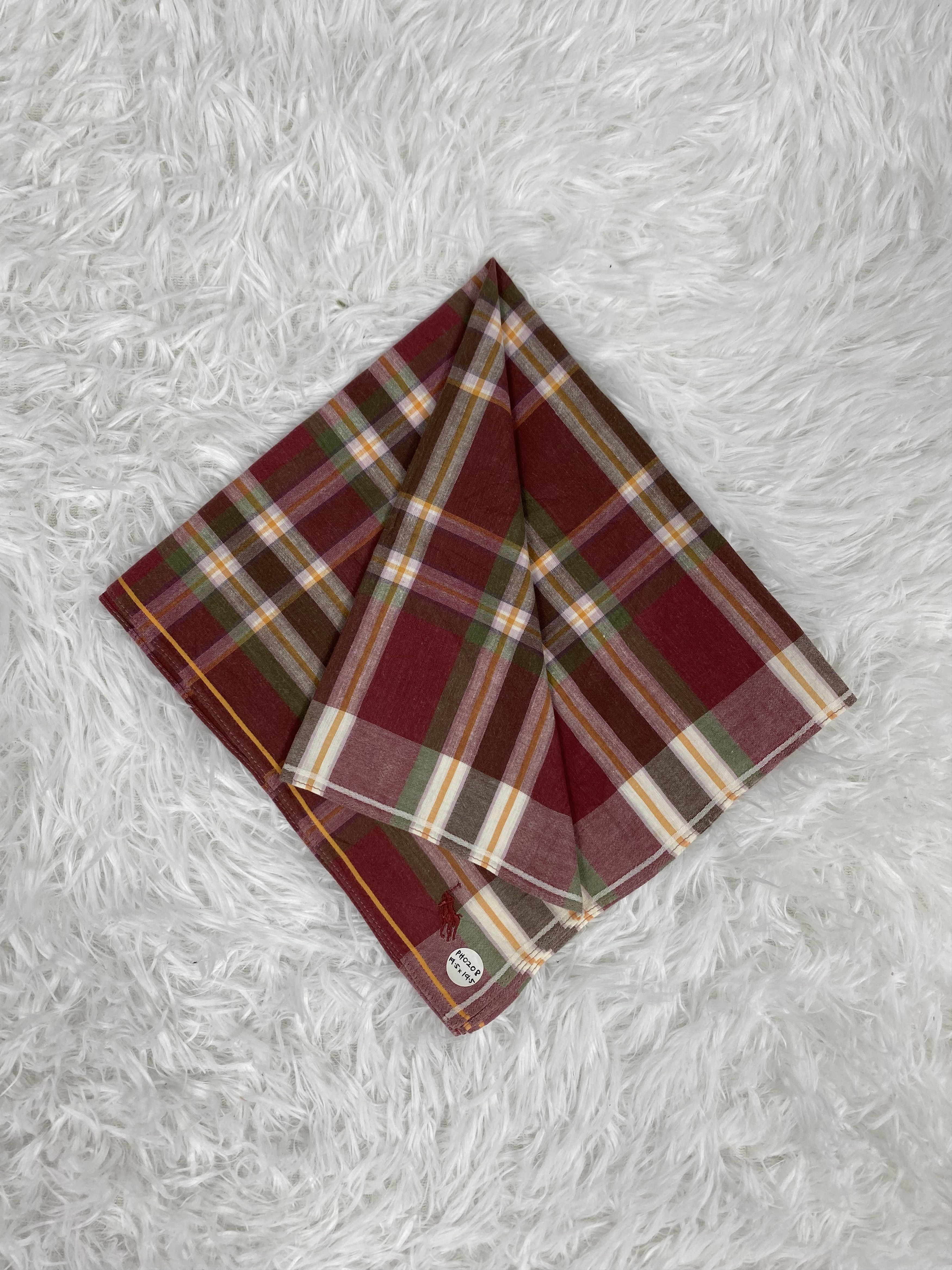 Polo Ralph Lauren × Vintage Vintage Polo Ralph Lauren Handkerchief Neckerchief PH208 Size ONE SIZE - 1 Thumbnail