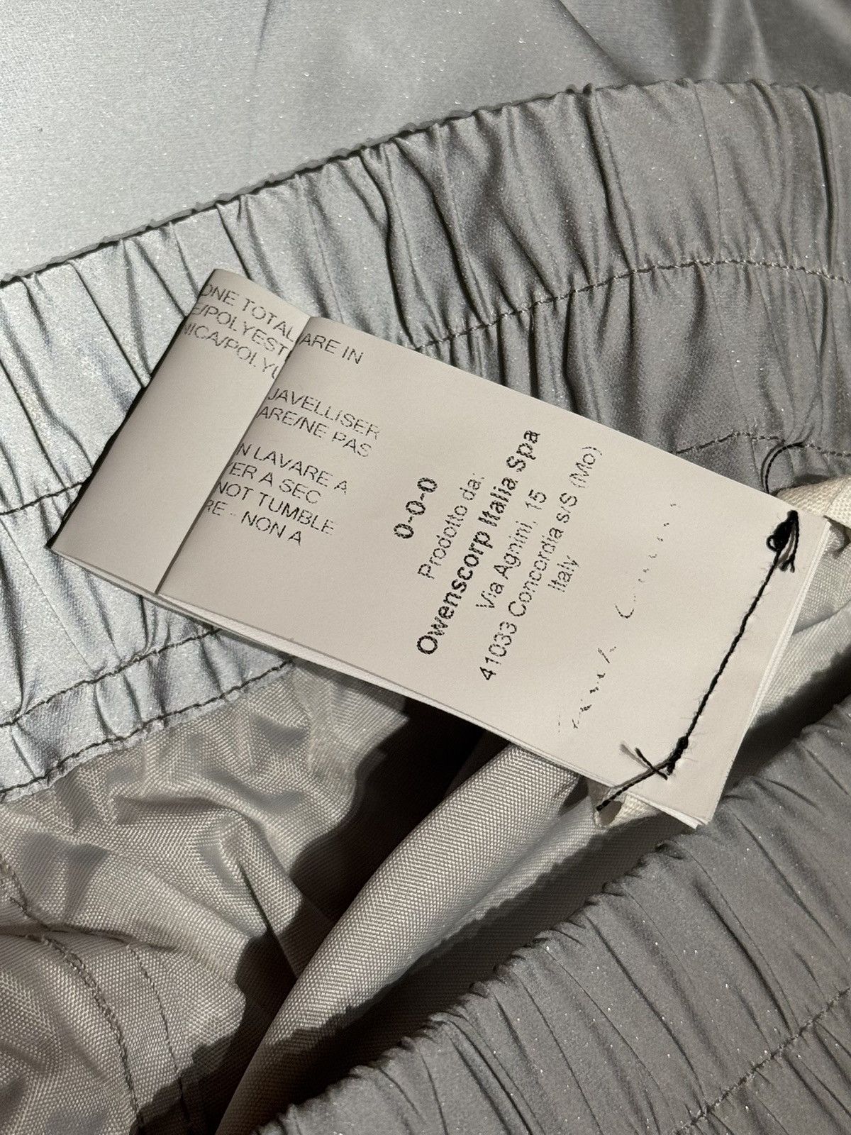 Rick Owens FW22 REFLECTIVE BELA TROUSERS WIDE LEG SKI PANTS Size US 32 / EU 48 - 10 Thumbnail
