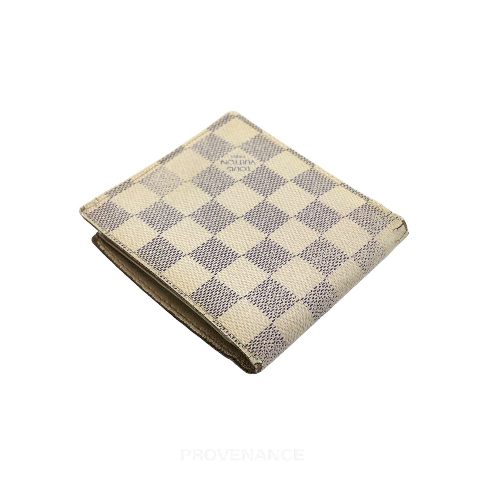 Louis Vuitton 🔴 Louis Vuitton Marco Wallet - Damier Azur Size ONE SIZE - 4 Thumbnail
