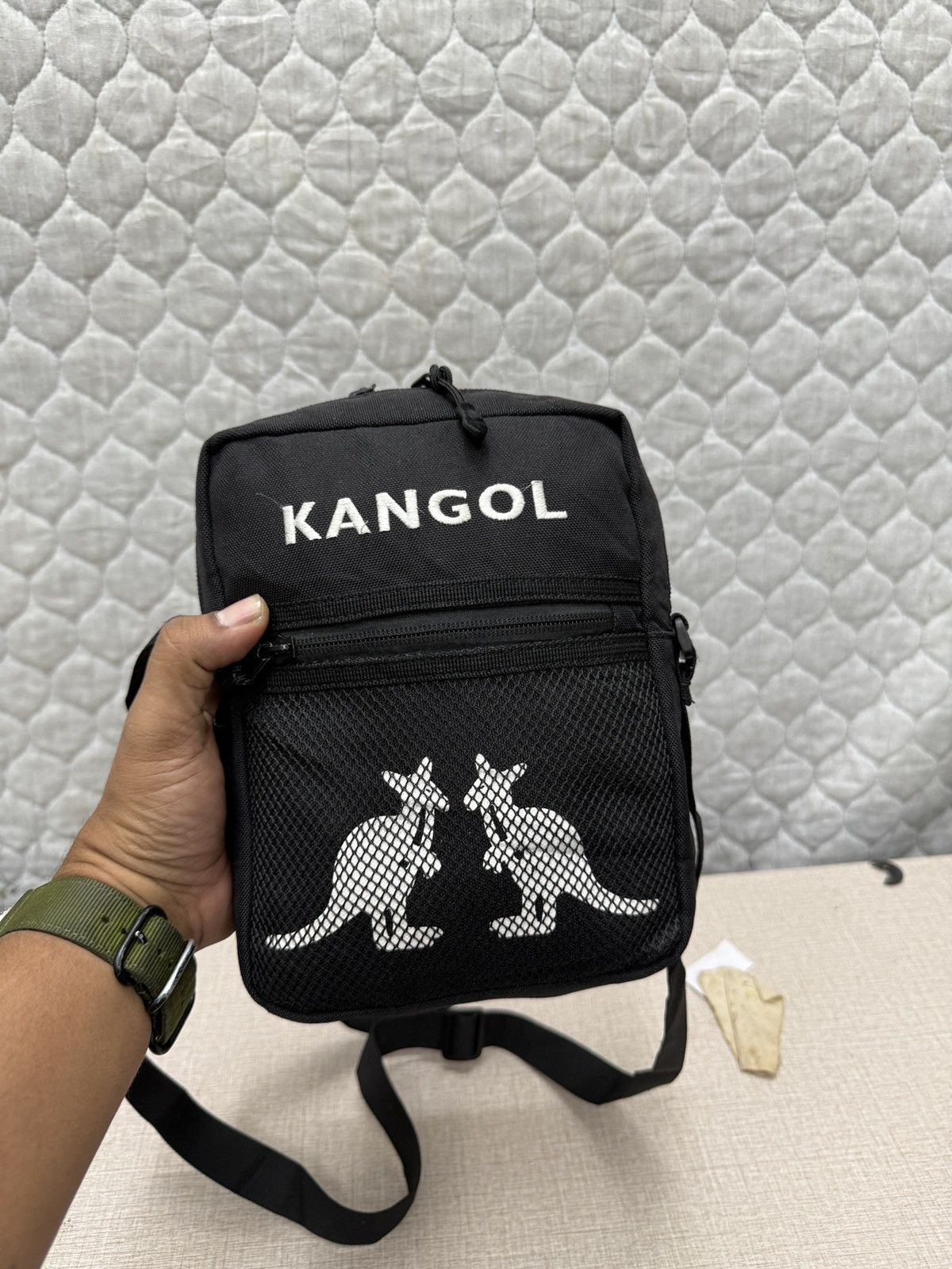 Hypebeast 🔥🔥🔥ARCHIVE CAPTAIN STAG & KANGOL SLING BAG Size ONE SIZE - 10 Thumbnail
