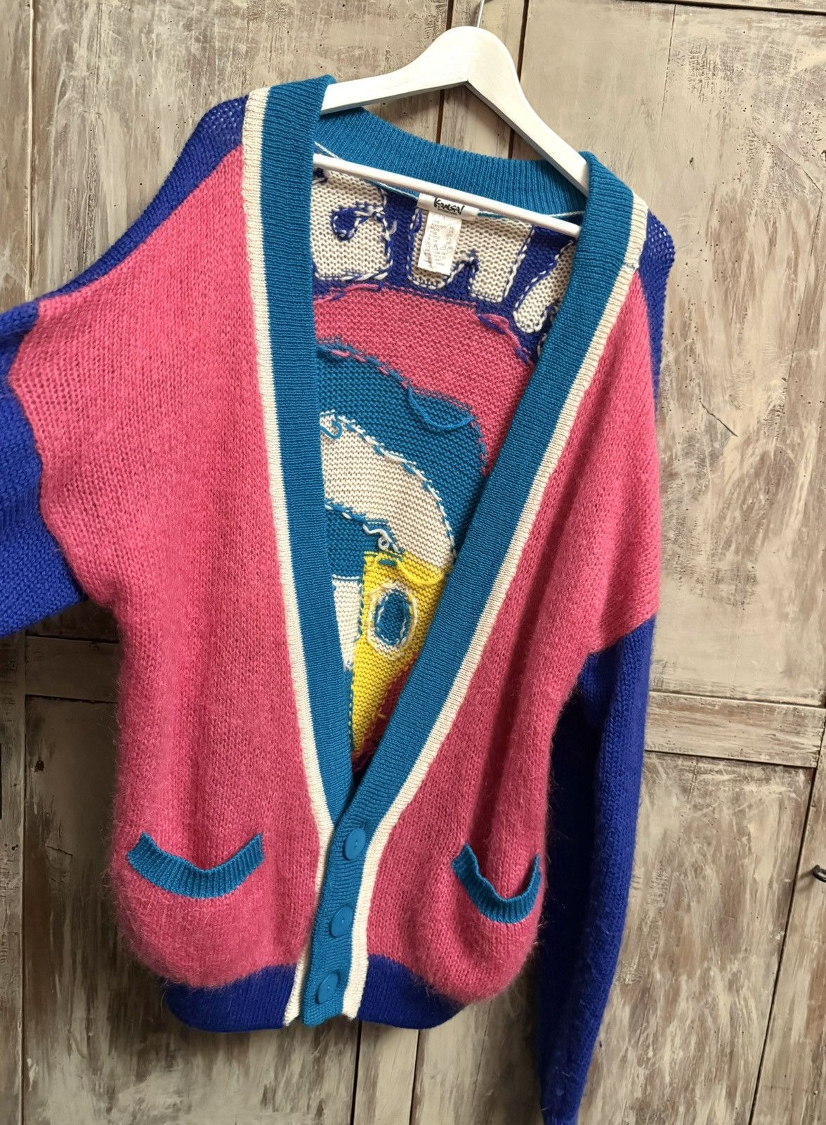 Kansai Yamamoto vintage oversized cardigan L