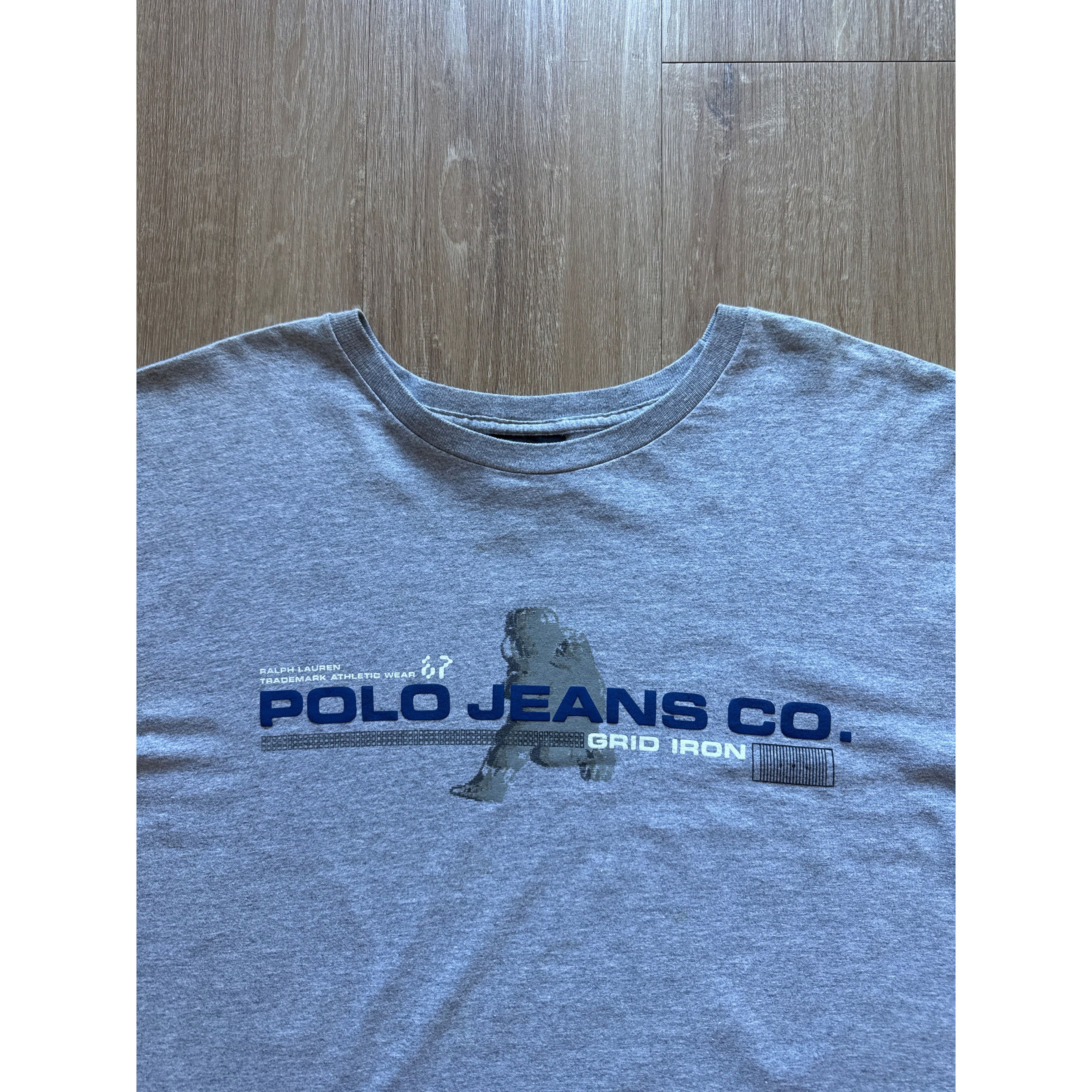 Other Vintage Ralph Lauren Polo Jeans Co. Grid Iron Ironology Long Size US L / EU 52-54 / 3 - 2 Thumbnail