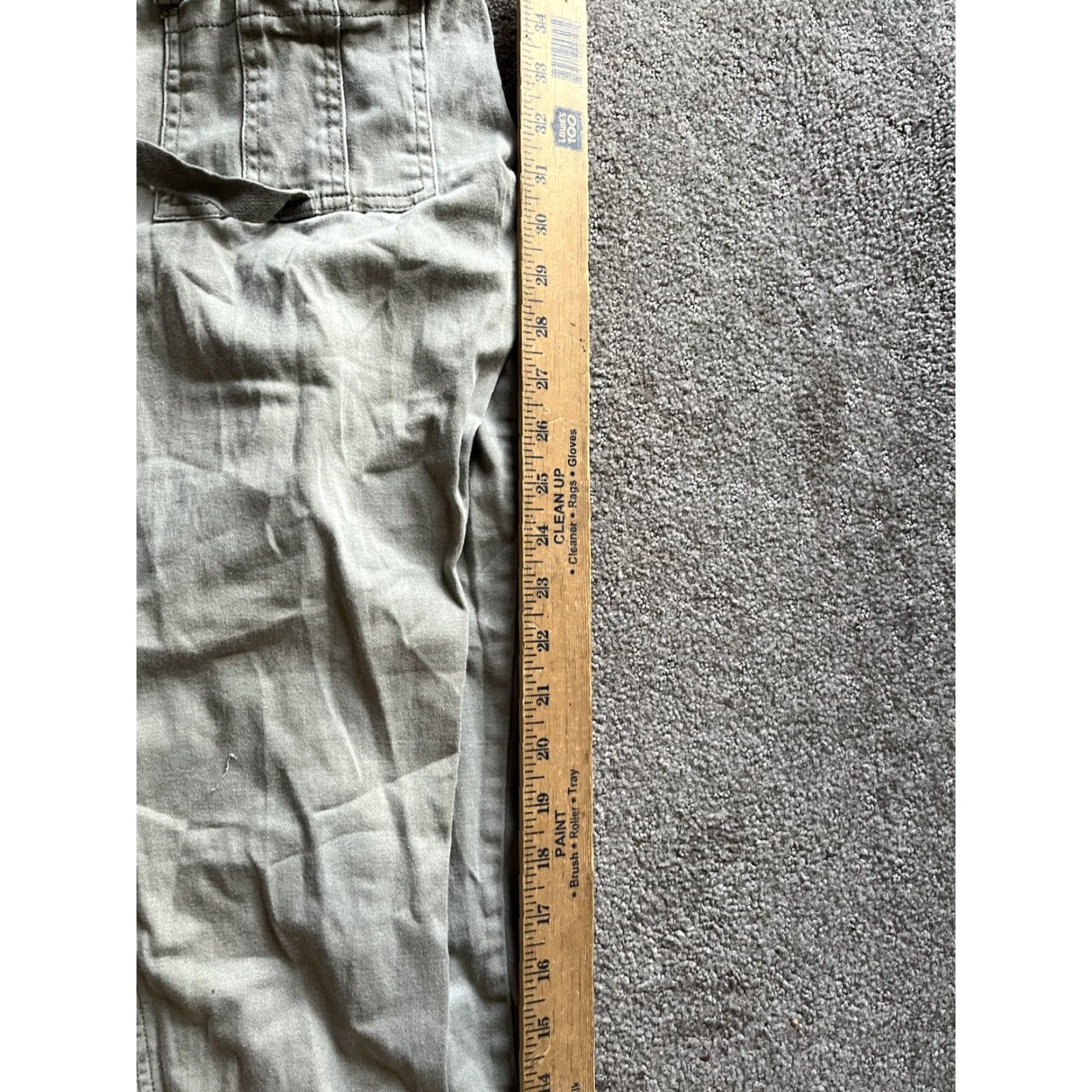 Vintage BeBop Green Cargo Jegging Jeans Womens Size 9 Size 30" / US 8 / IT 44 - 6 Thumbnail