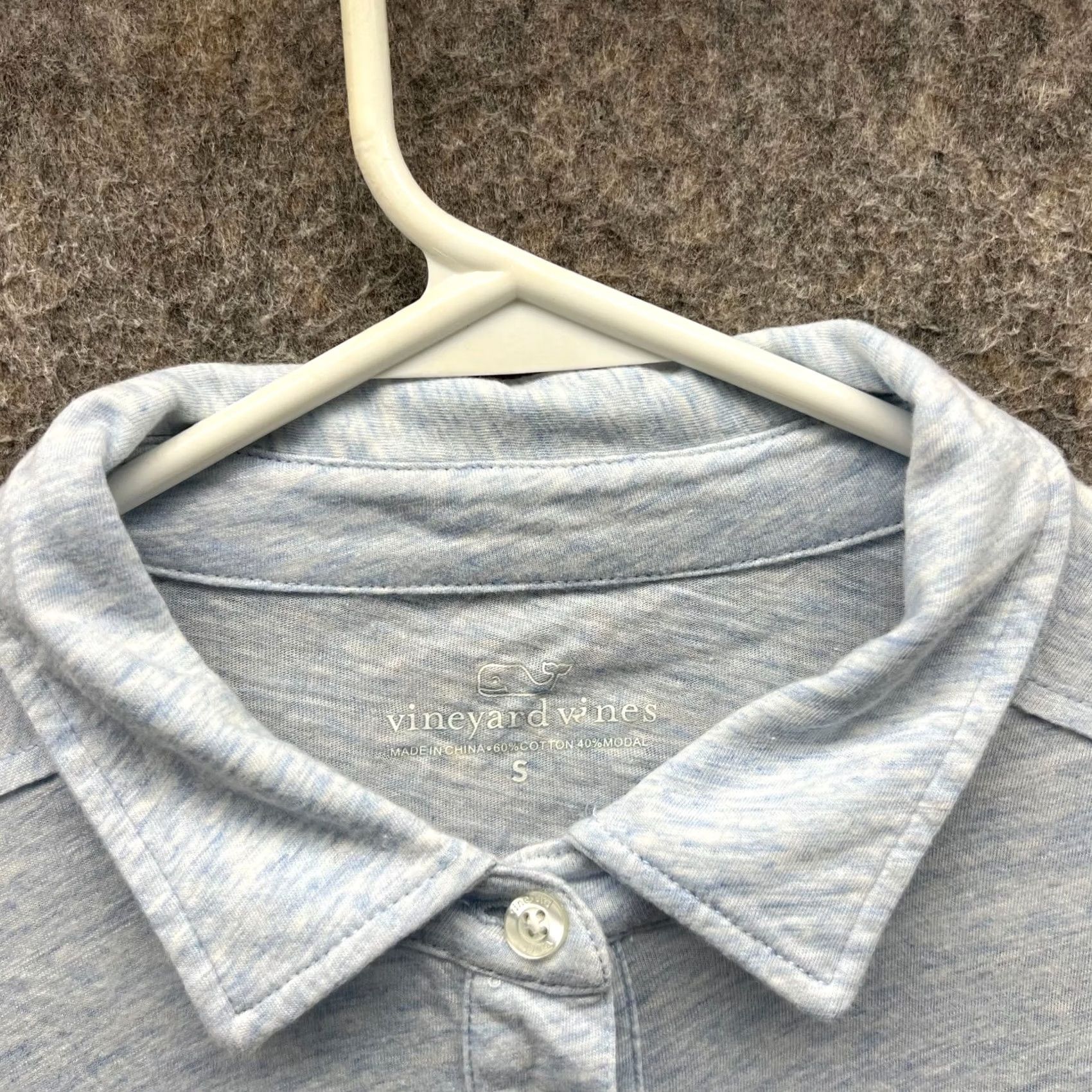 Vineyard Vines Vineyard Vines Shirt Mens Small Blue Long Sleeve Button-Up Cotton Modal Regular Fit Size US S / EU 44-46 / 1 - 7 Thumbnail