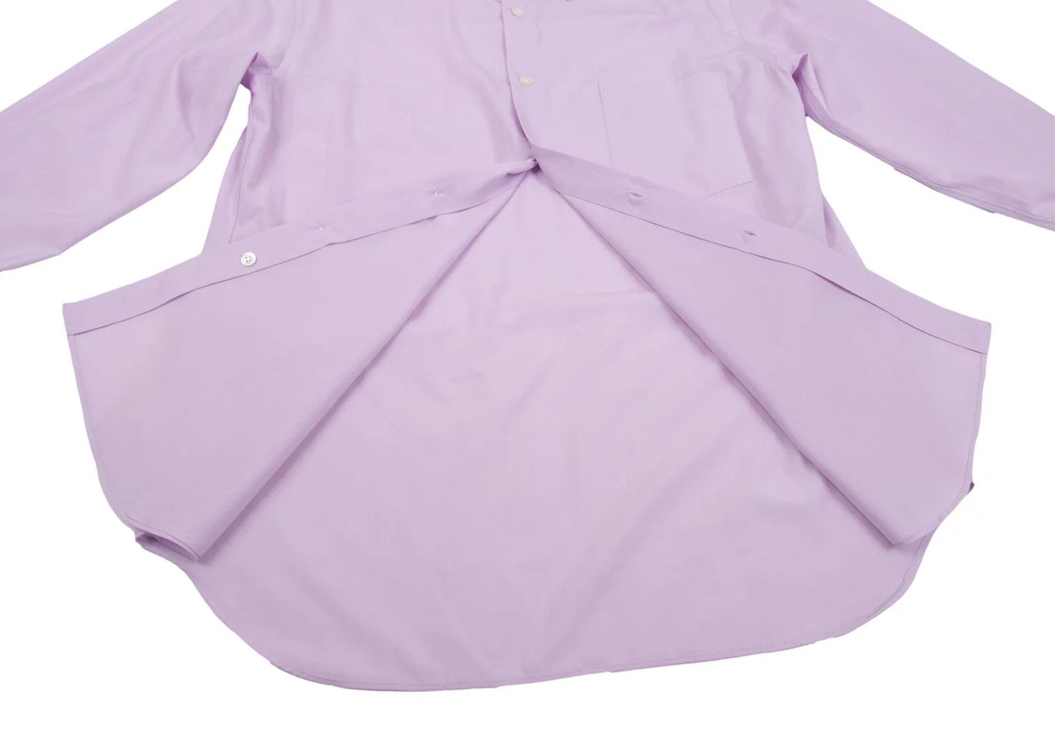 Comme des Garcons Homme Plus Polyester Basic Shirt in Purple Size S Size US S / EU 44-46 / 1 - 12 Thumbnail
