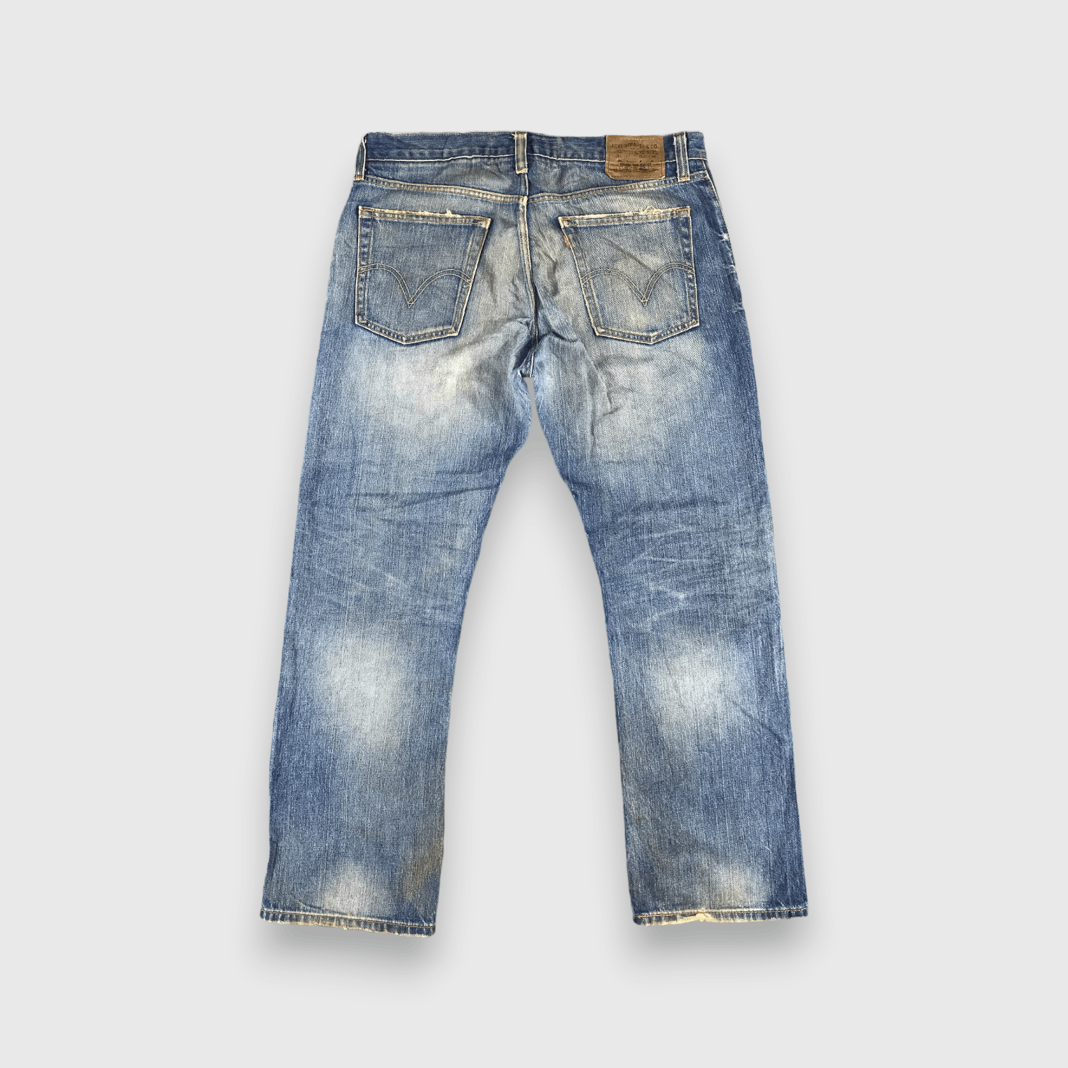 Levi's Vintage Blue Wash Levis 514 Jeans-J2292 Size US 38 / EU 54 - 2 Thumbnail