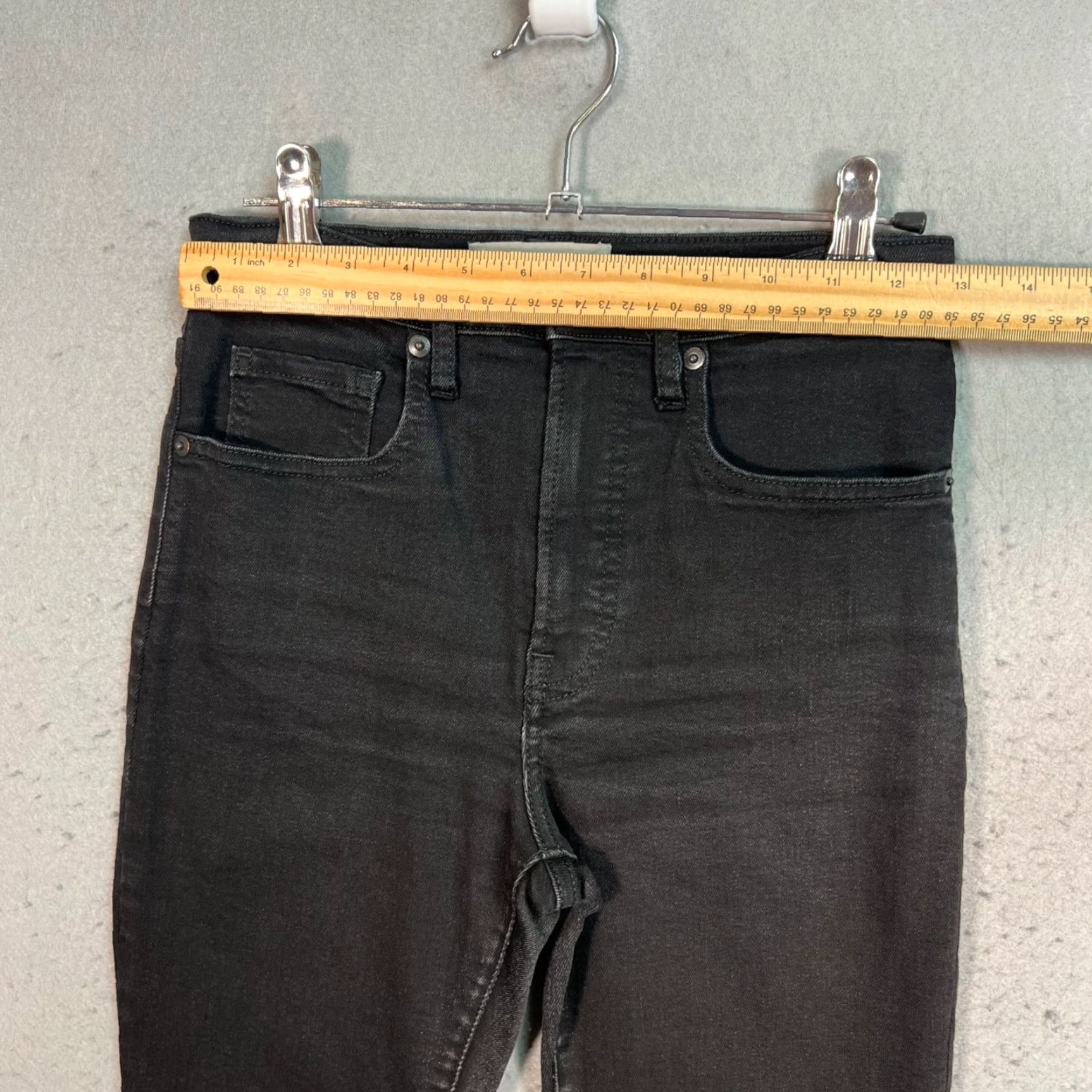 Everlane Everlane Womens Size 26 High Rise Skinny Ankle Jeans Cotton Blend Denim Black Size 26" / US 2 / IT 38 - 5 Thumbnail