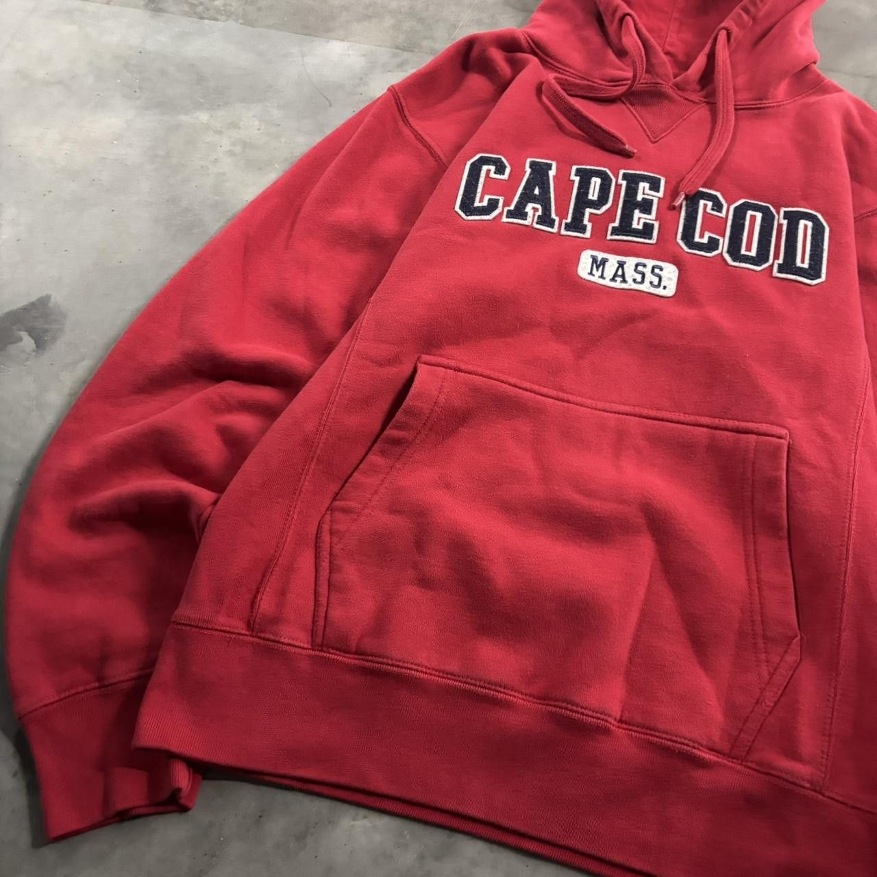Vintage Crazy Vintage Y2K/2000s Red Cape Cod Streetwear Hoodie! Size S Size US S / EU 44-46 / 1 - 3 Thumbnail