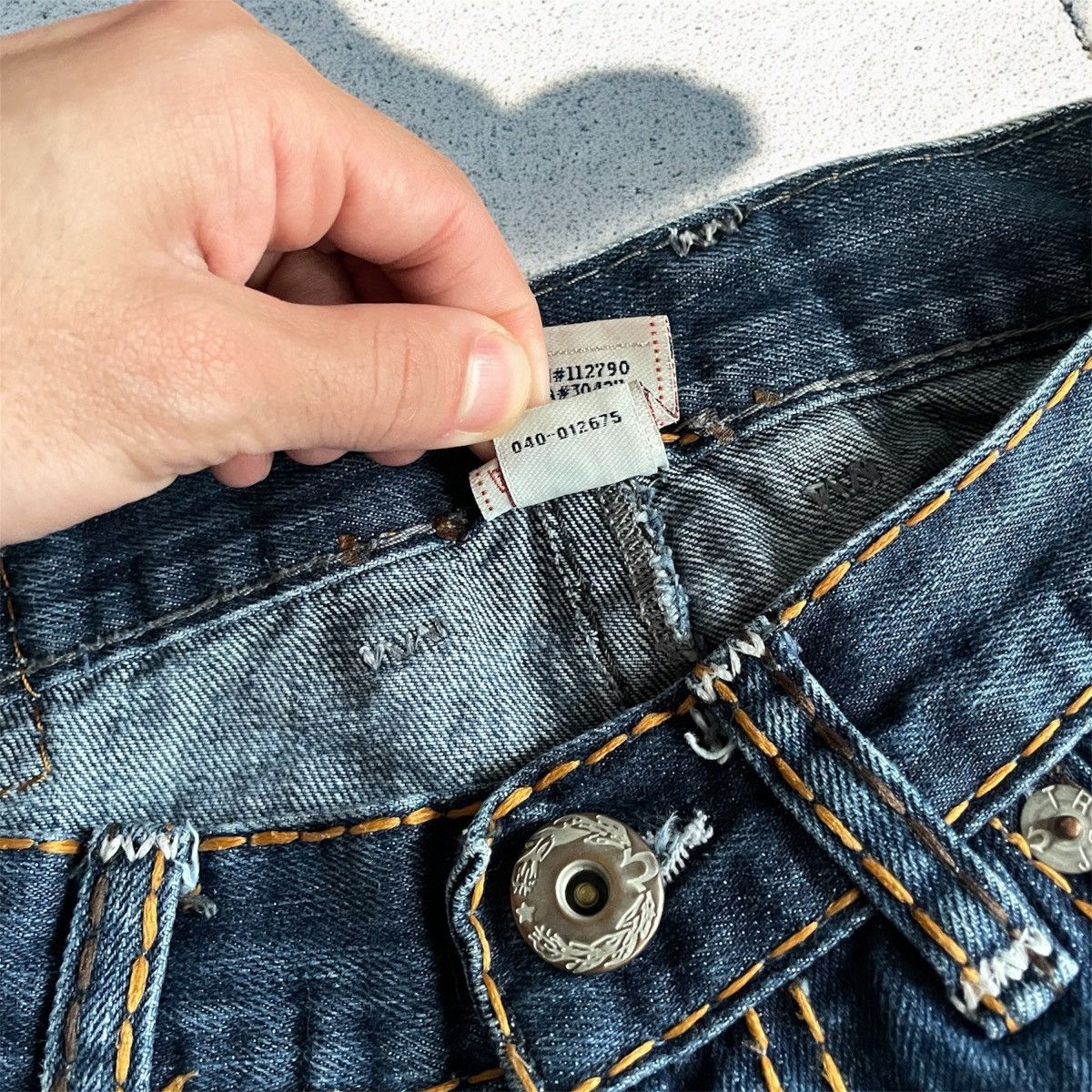True Religion VINTAGE True Religion Jeans Section LOGAN Super T Size US 32 / EU 48 - 7 Thumbnail