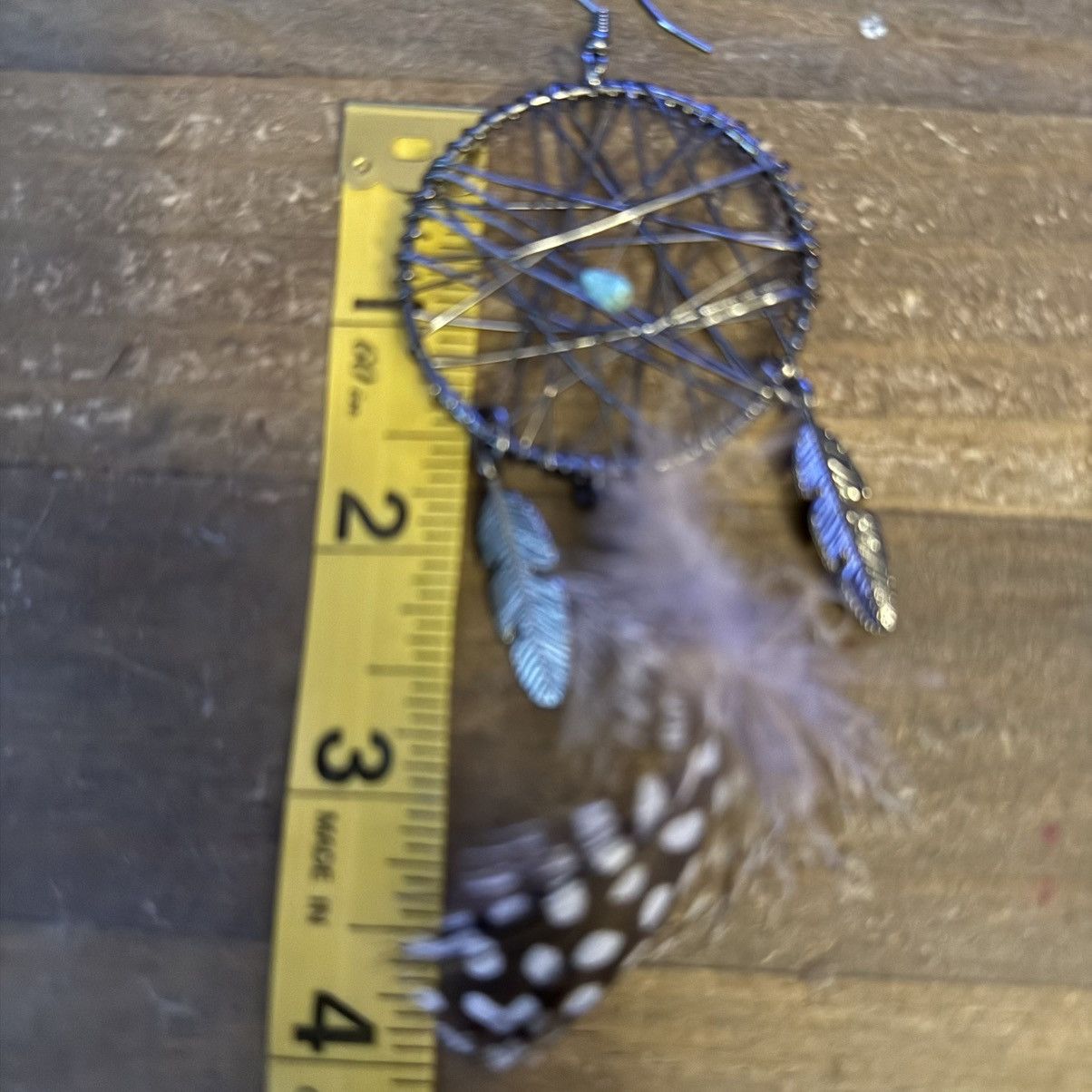 Other Silver tone large dream catcher earrings Size ONE SIZE - 3 Thumbnail
