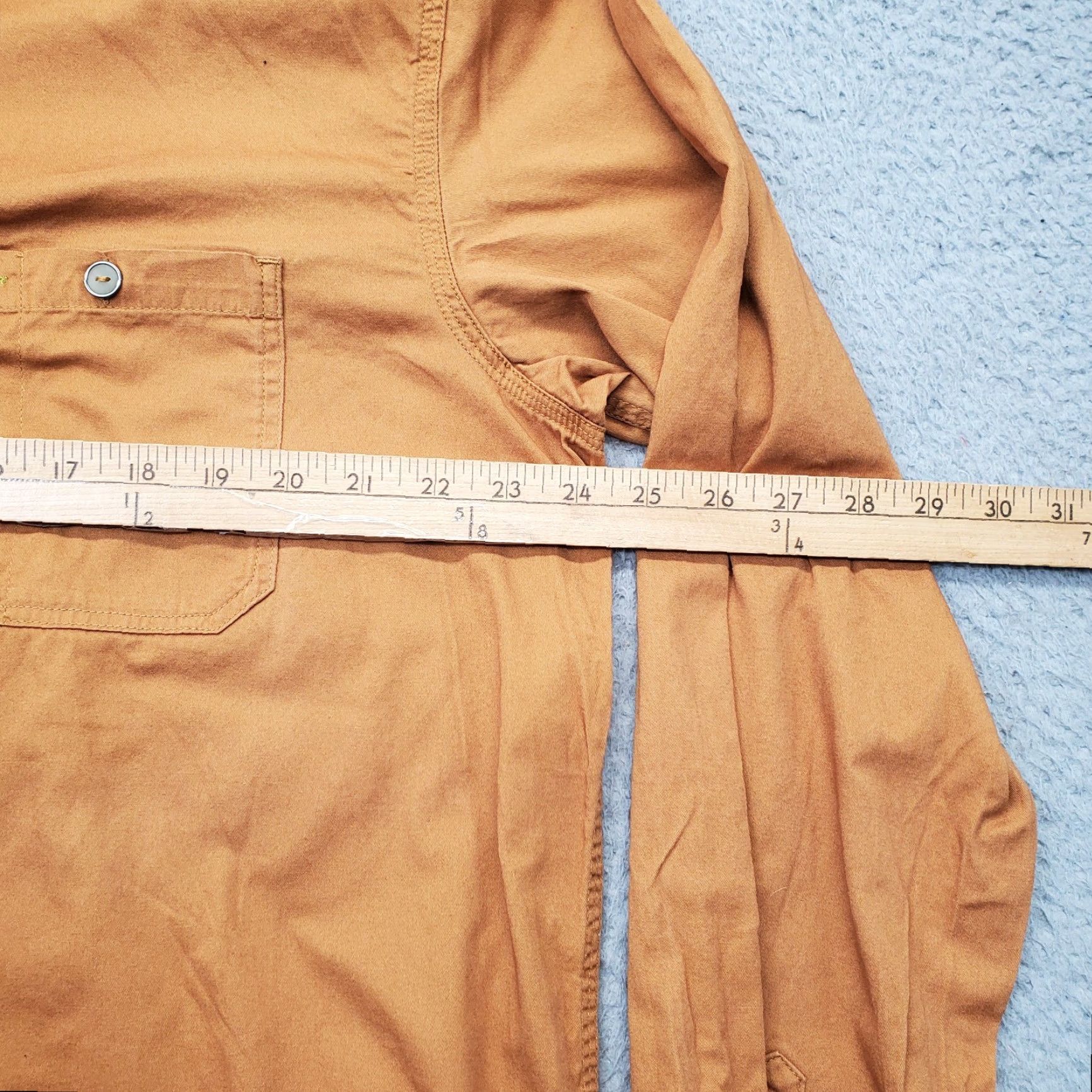 The Territory Ahead Territory Ahead Shirt Mens XLT Tan Long Sleeve Collared Button-Down Shirt Mens XLT Tan Size US XL / EU 56 / 4 - 3 Thumbnail