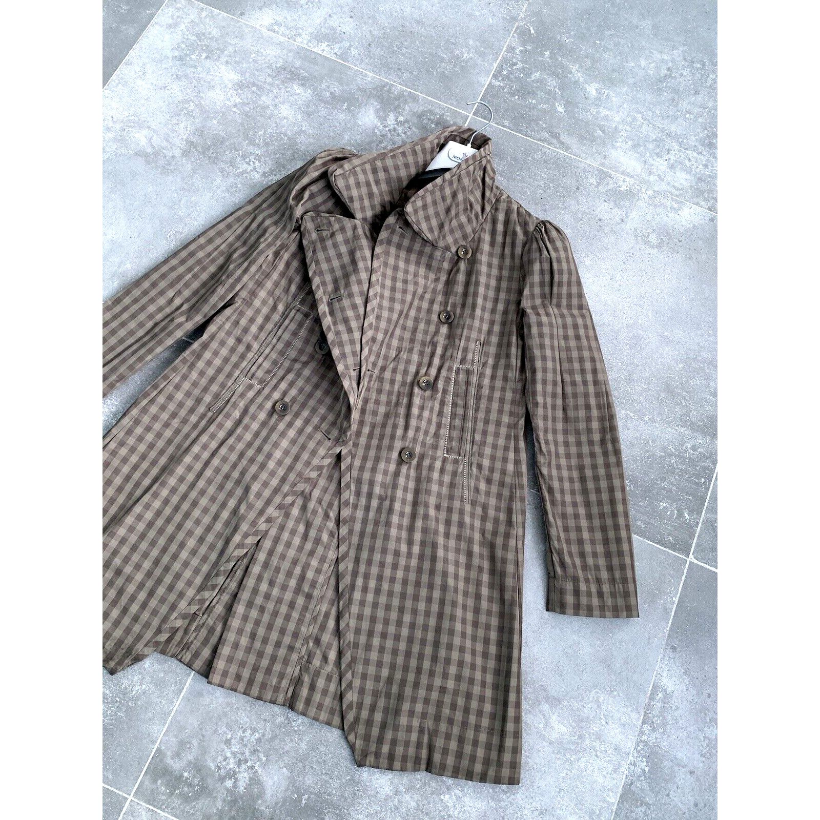 Designer × Marithe + Francois Girbaud Women's MARITHE FRANCOIS GIRBAUD Trench Coat Jacket M UK 12 Size M / US 6-8 / IT 42-44 - 3 Thumbnail