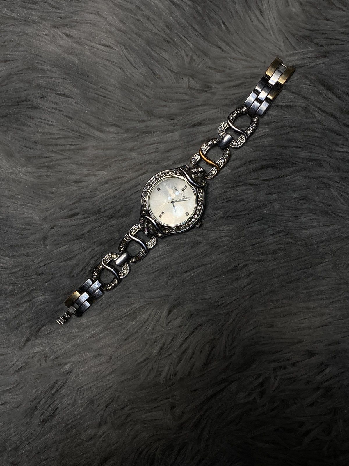 Japanese Brand Daniel Klein Crystal-Embellished Silver Watch Japanese Brand Size ONE SIZE - 6 Thumbnail