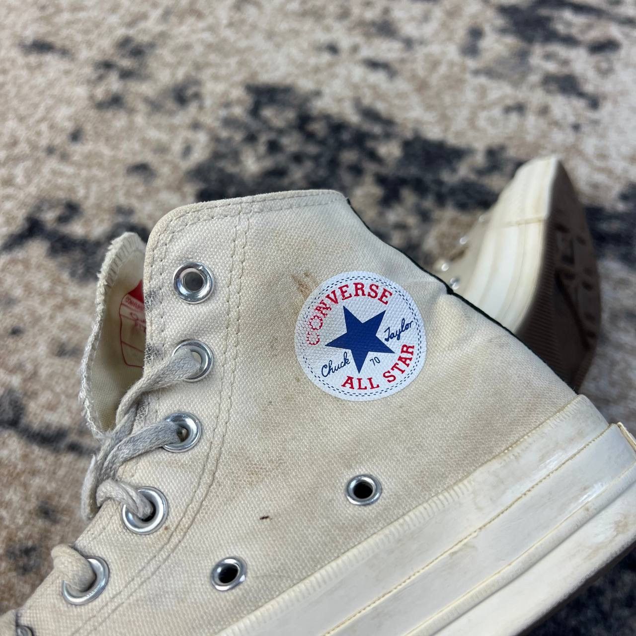 Comme des Garcons PLAY × Converse Converse x Comme Des Garcons PLAY Hi-Top Sneakers Size US 6 / IT 36 - 8 Thumbnail