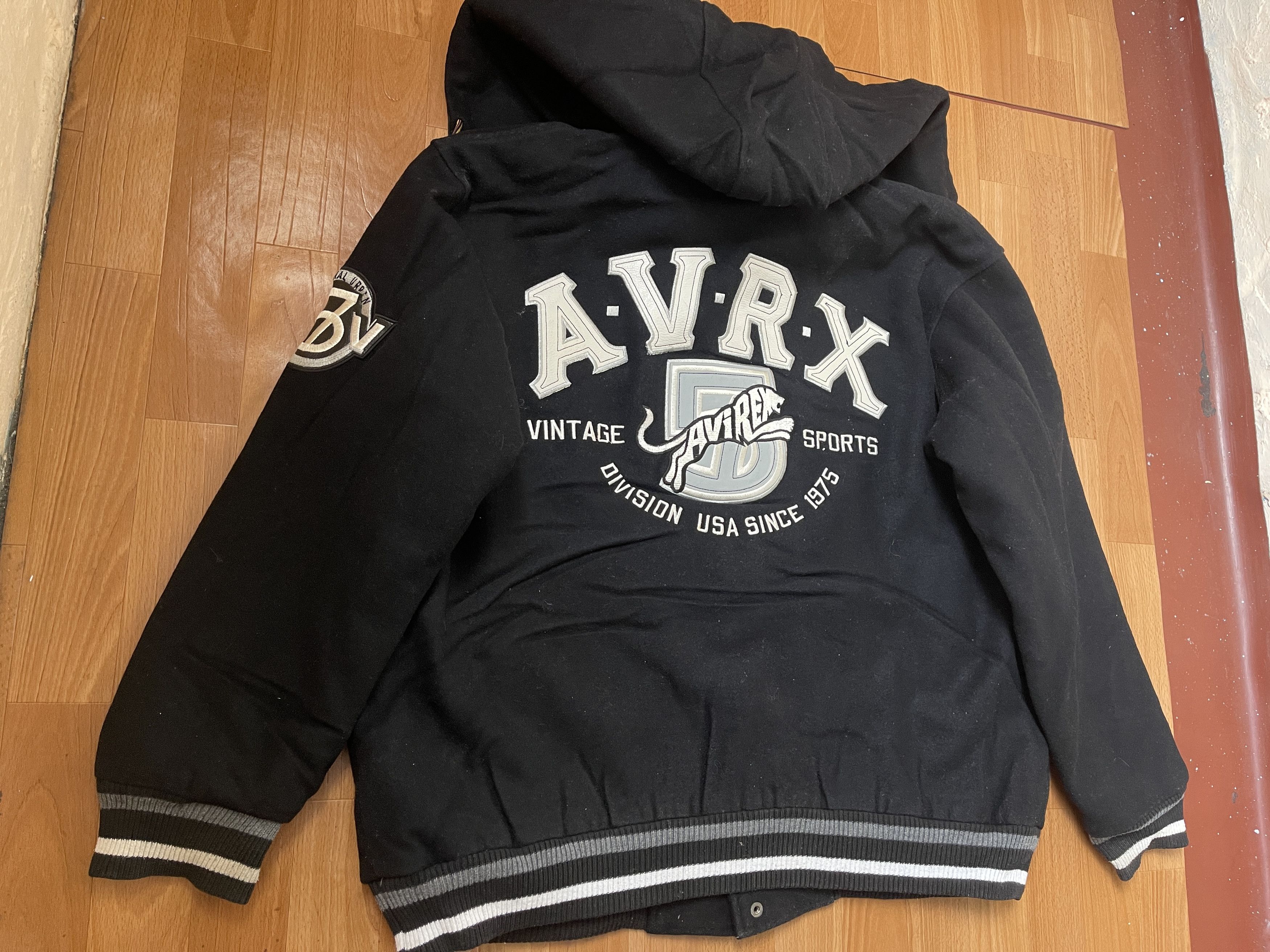 Avirex AVIREX jacket, black, vintage coat, 90s old school size XL Size US XL / EU 56 / 4 - 9 Thumbnail