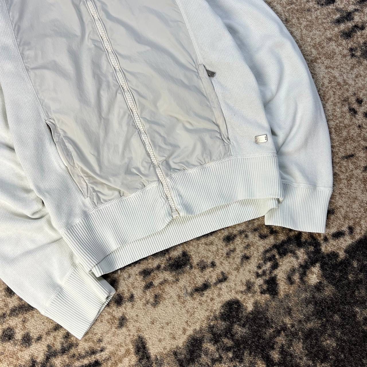 Ermenegildo Zegna Zegna Sport Luxury Nylon + Cotton Zip Up Hoodie Size US M / EU 48-50 / 2 - 3 Thumbnail