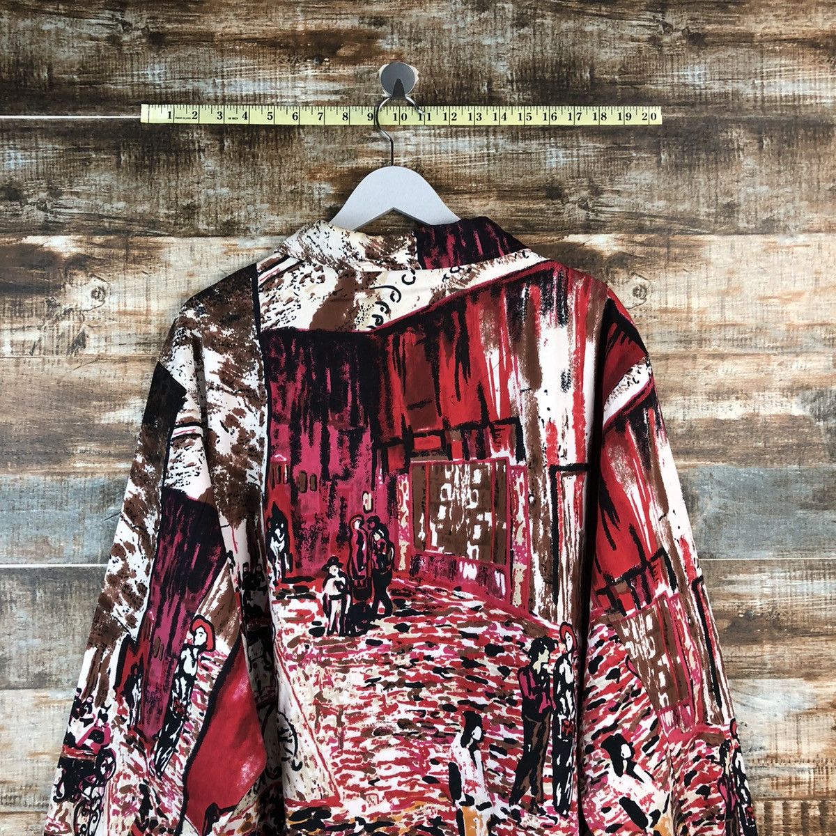 GRAFF DLL Graff Art vintage painter Red Shirt #A2554 Size US XXL / EU 58 / 5 - 13 Thumbnail