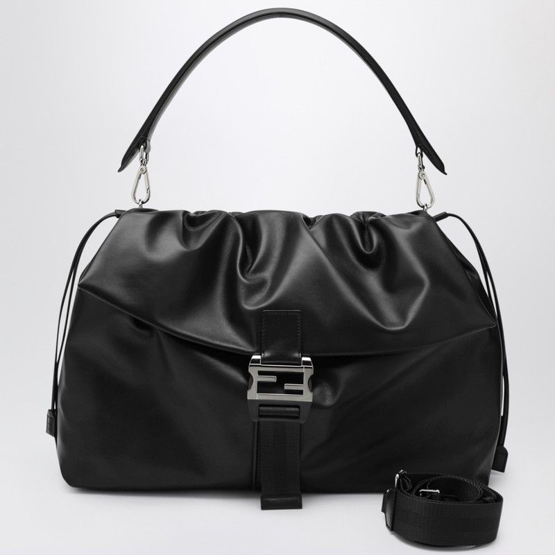 Fendi Black Flux Maxi Messenger