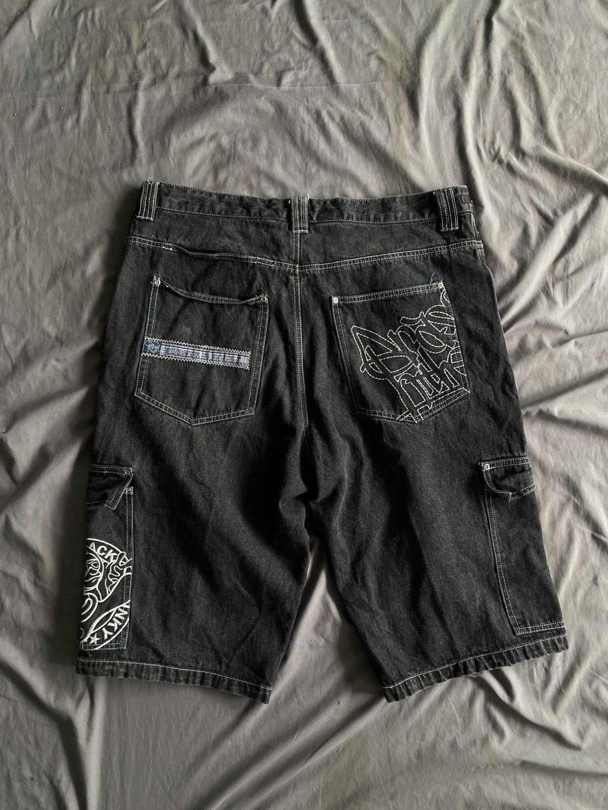 Vintage Y2K Funky Jack Jorts Pants Cargo Size US 38 / EU 54 - 3 Thumbnail