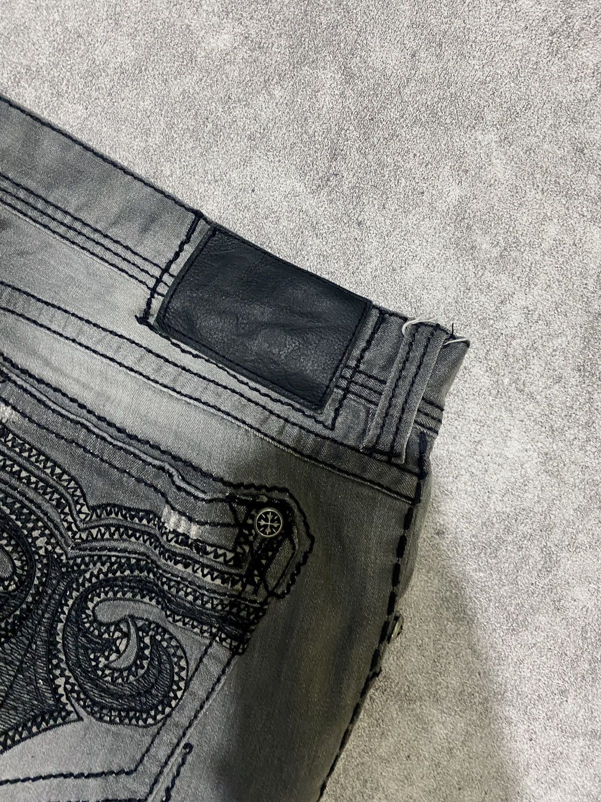 Affliction y2k blake denim jeans