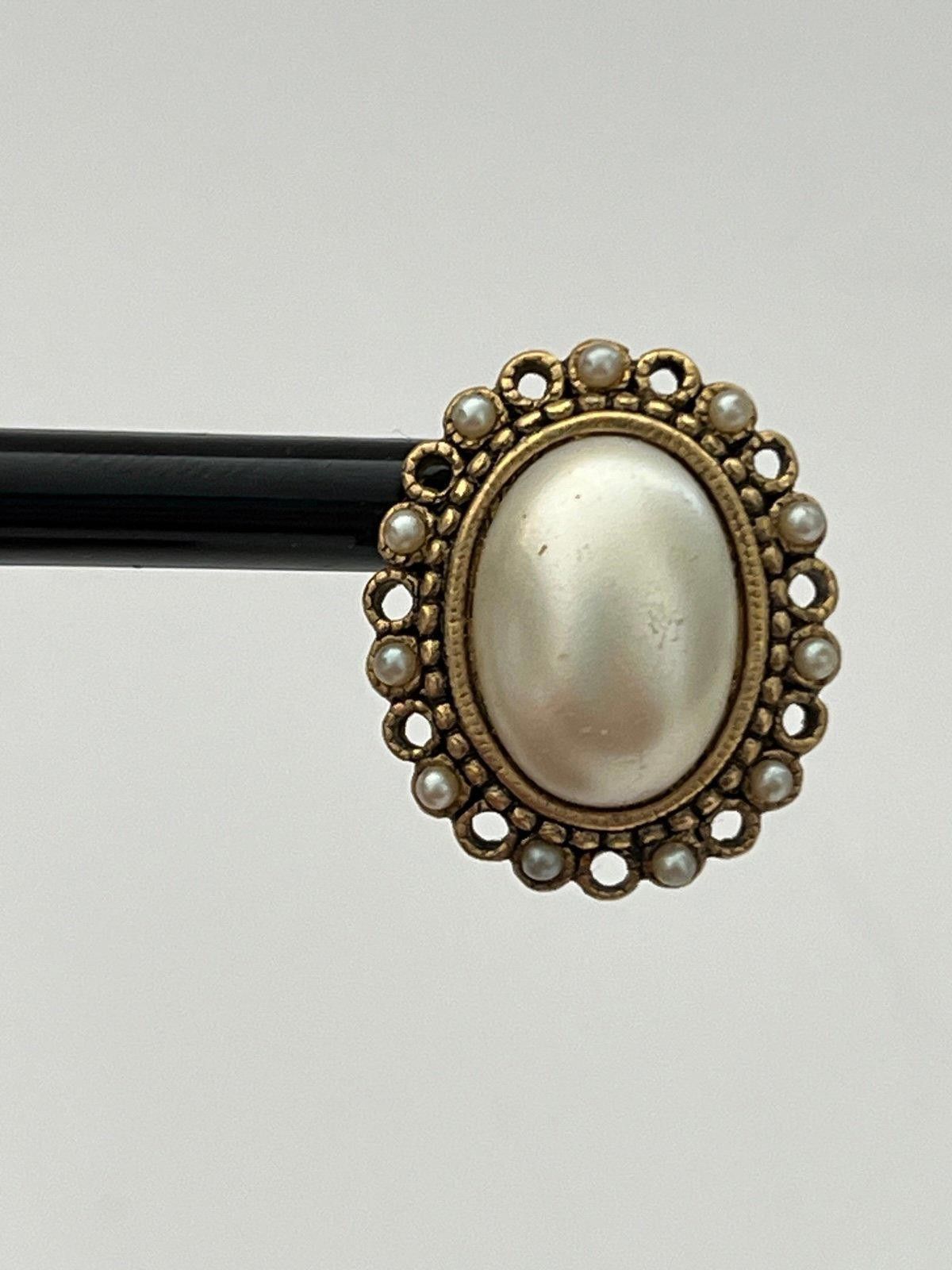 Other 1990s Faux Pearl Clip On Earrings Size ONE SIZE - 3 Thumbnail