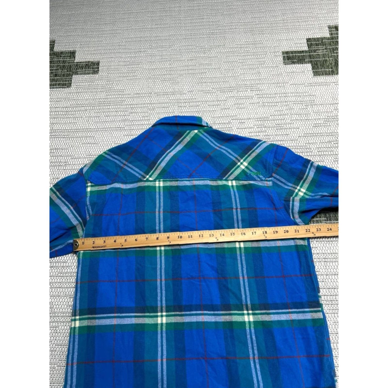Mountain Khakis VINTAGE Mountain Khakis Shirt Men L Blue Plaid Cotton Pocket Details Classic Size US L / EU 52-54 / 3 - 4 Thumbnail
