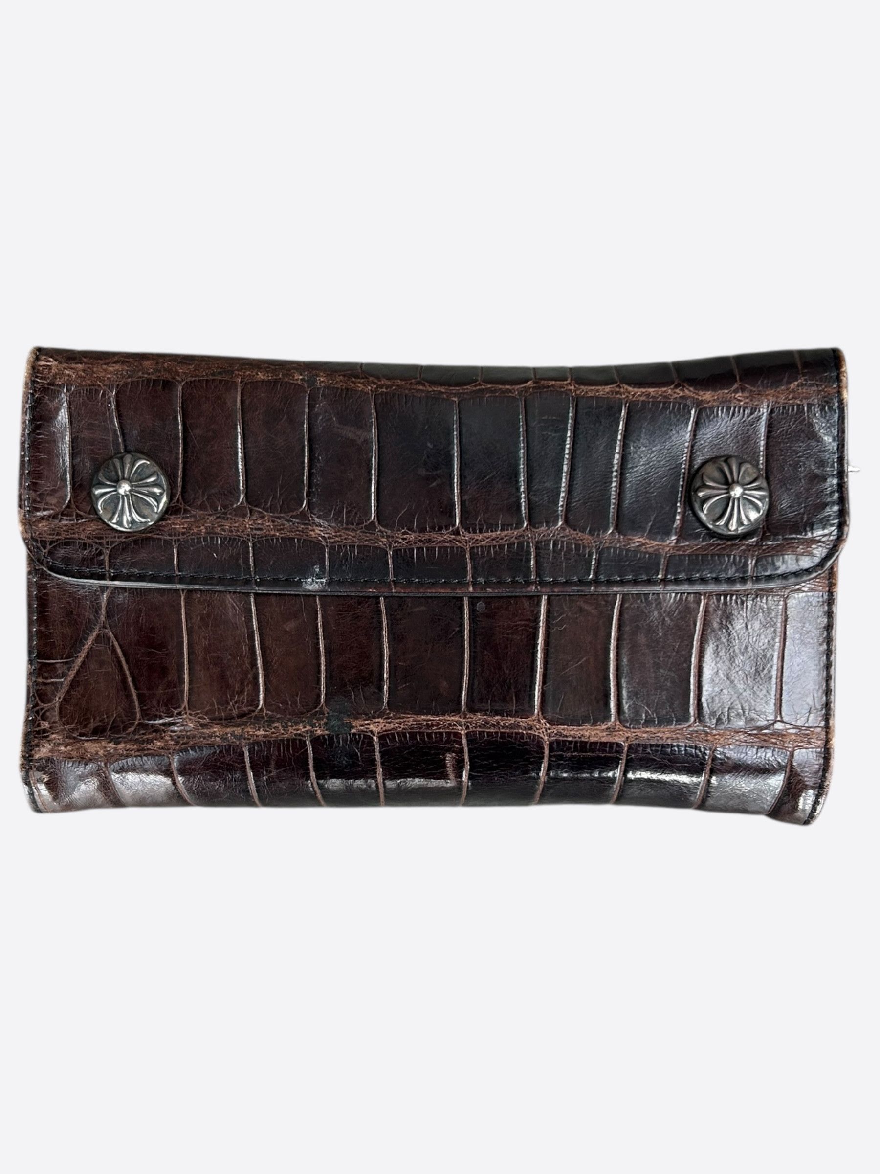 Chrome Hearts Chrome Hearts 3 Side Zip Pyramid Stud Wallet