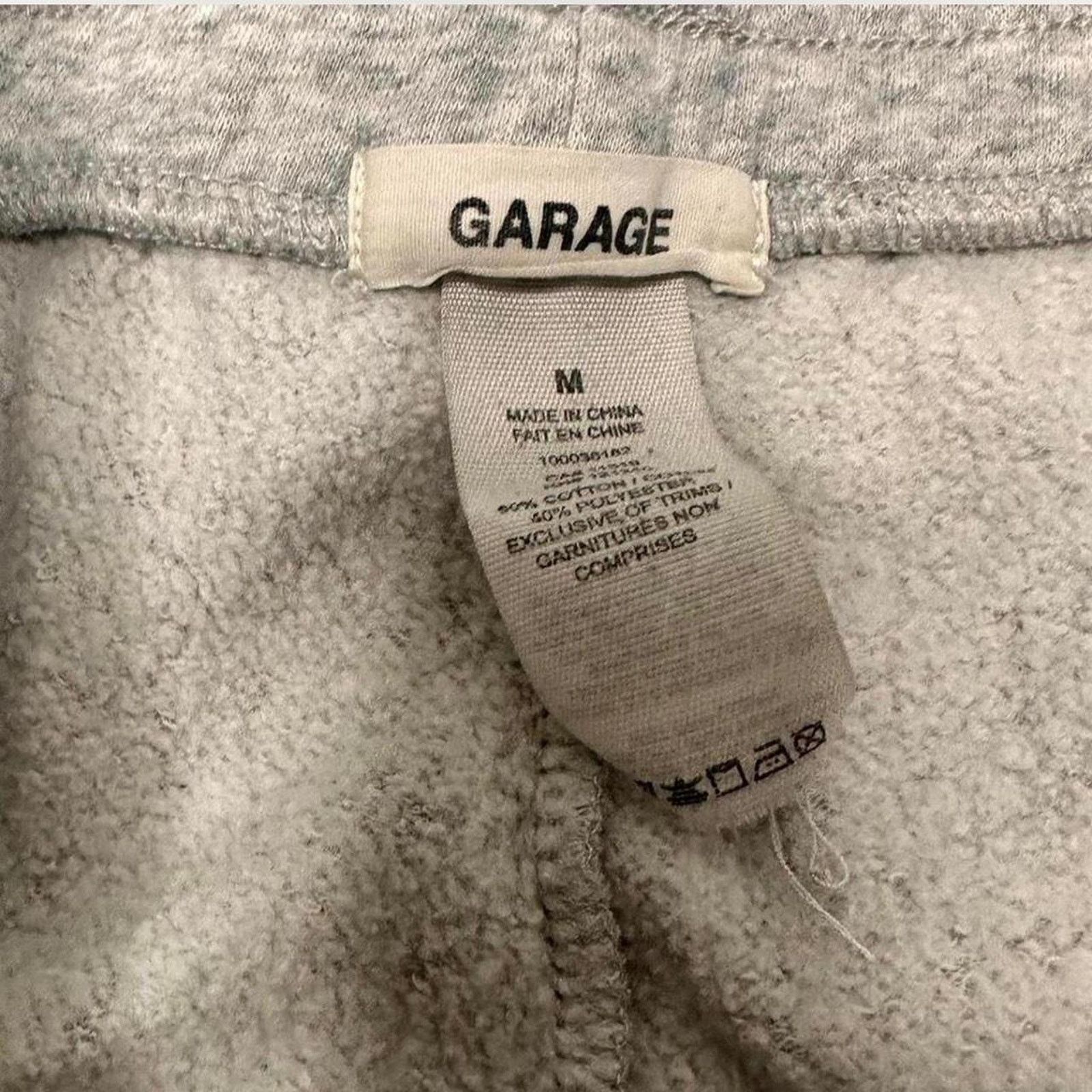 Garage Garage grey sweatpants with green stripe Size M Size 30" / US 8 / IT 44 - 4 Thumbnail
