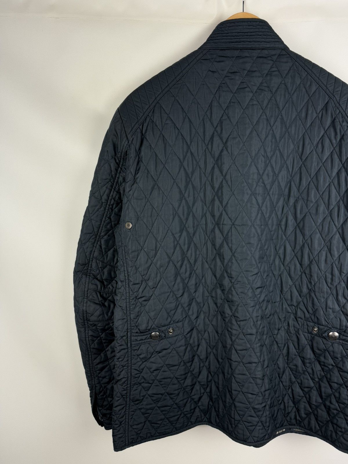 Belstaff Belstaff Men’s Quilted Jacket Size 56 Navy Size US XL / EU 56 / 4 - 14 Thumbnail