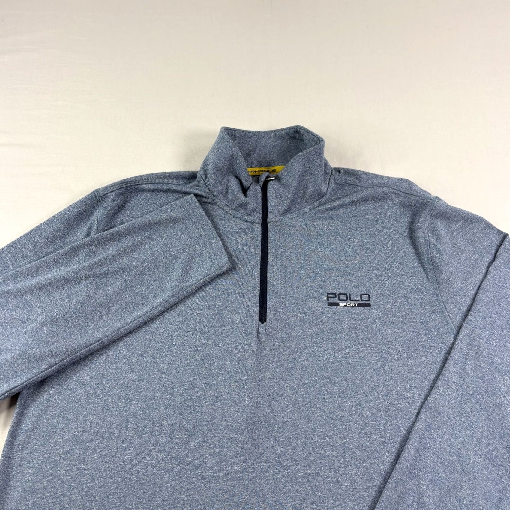 Polo Ralph Lauren Polo Ralph Lauren Sweatshirt Men Medium Blue Golf Pullover 1/4 Zip Stretch Sport Size US M / EU 48-50 / 2 - 4 Thumbnail