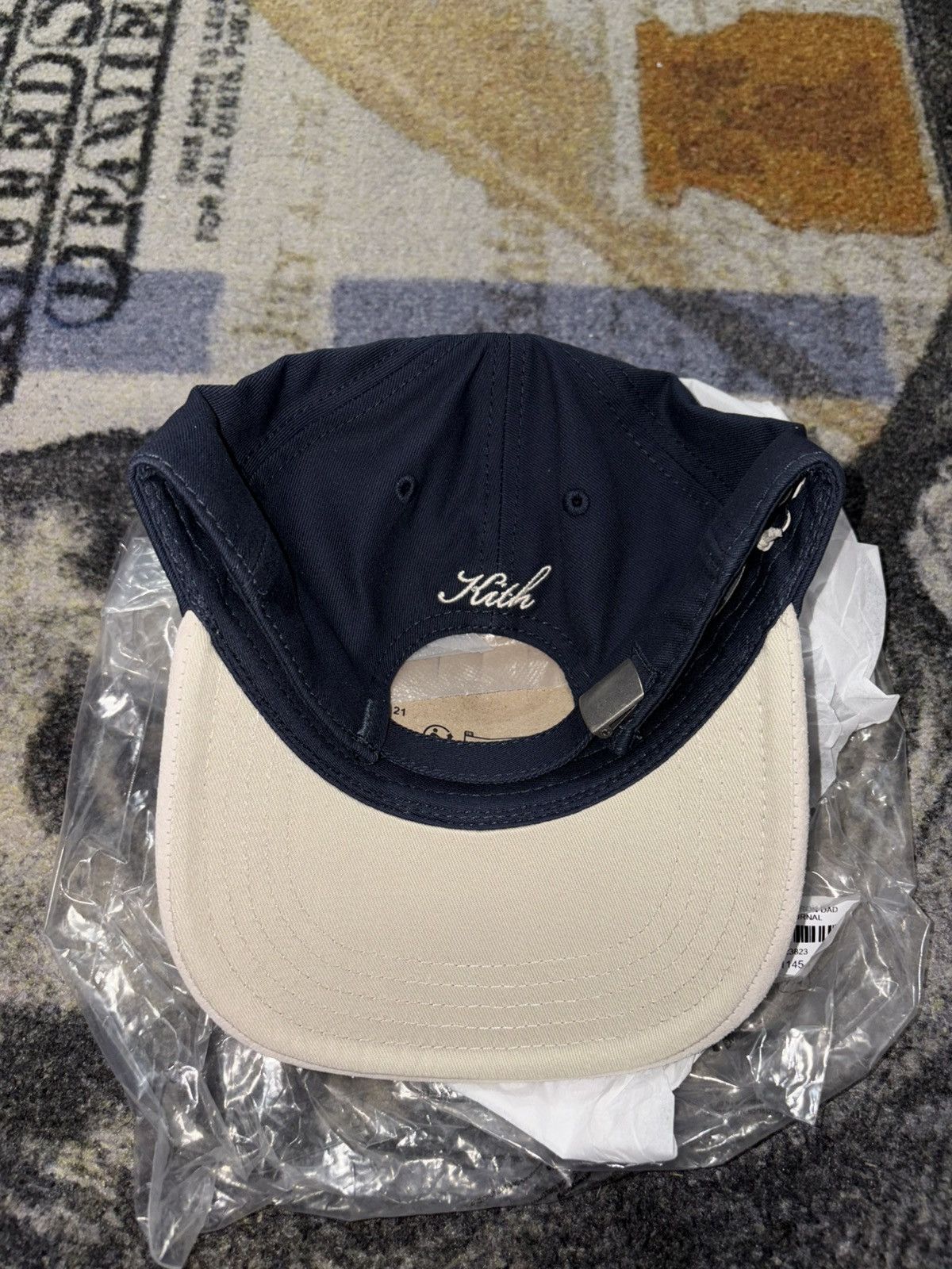 Kith Kith Twill Suede Aaron K Dad Hat Size ONE SIZE - 3 Thumbnail