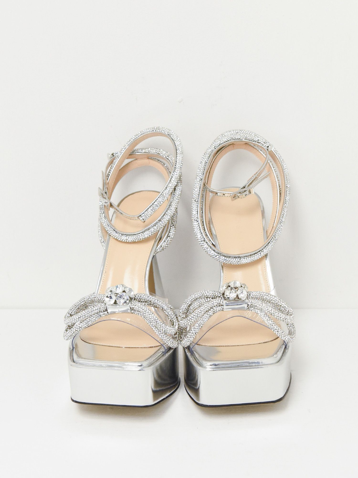 MACH & MACH MACH & MACH Double Bow Square Toe Heel Size US 8.5 / IT 38.5 - 3 Thumbnail