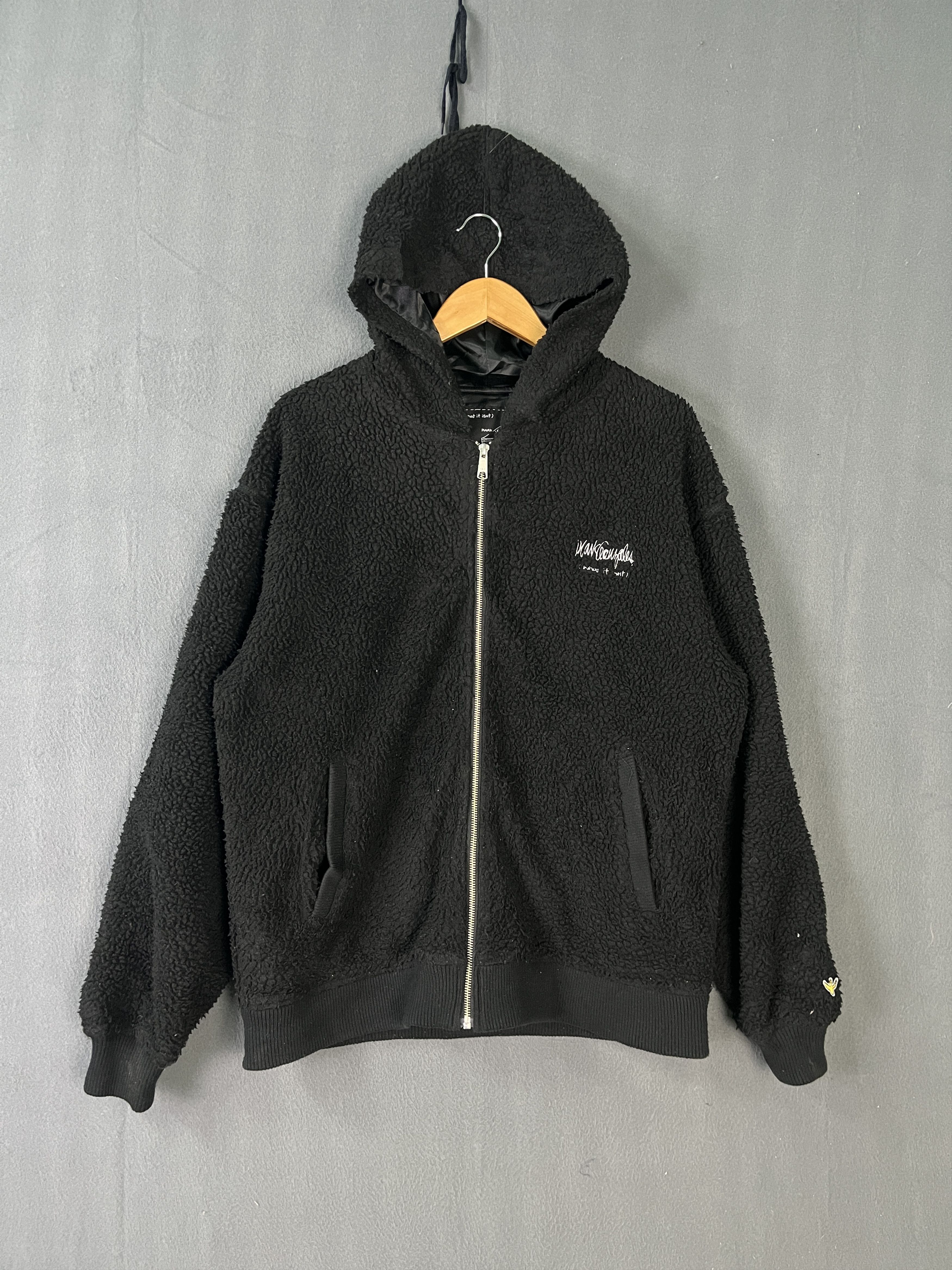 Other Mark Gonzales ‘What It Isnt’ Art Backhit Fleece Jacket Size US M / EU 48-50 / 2 - 2 Thumbnail