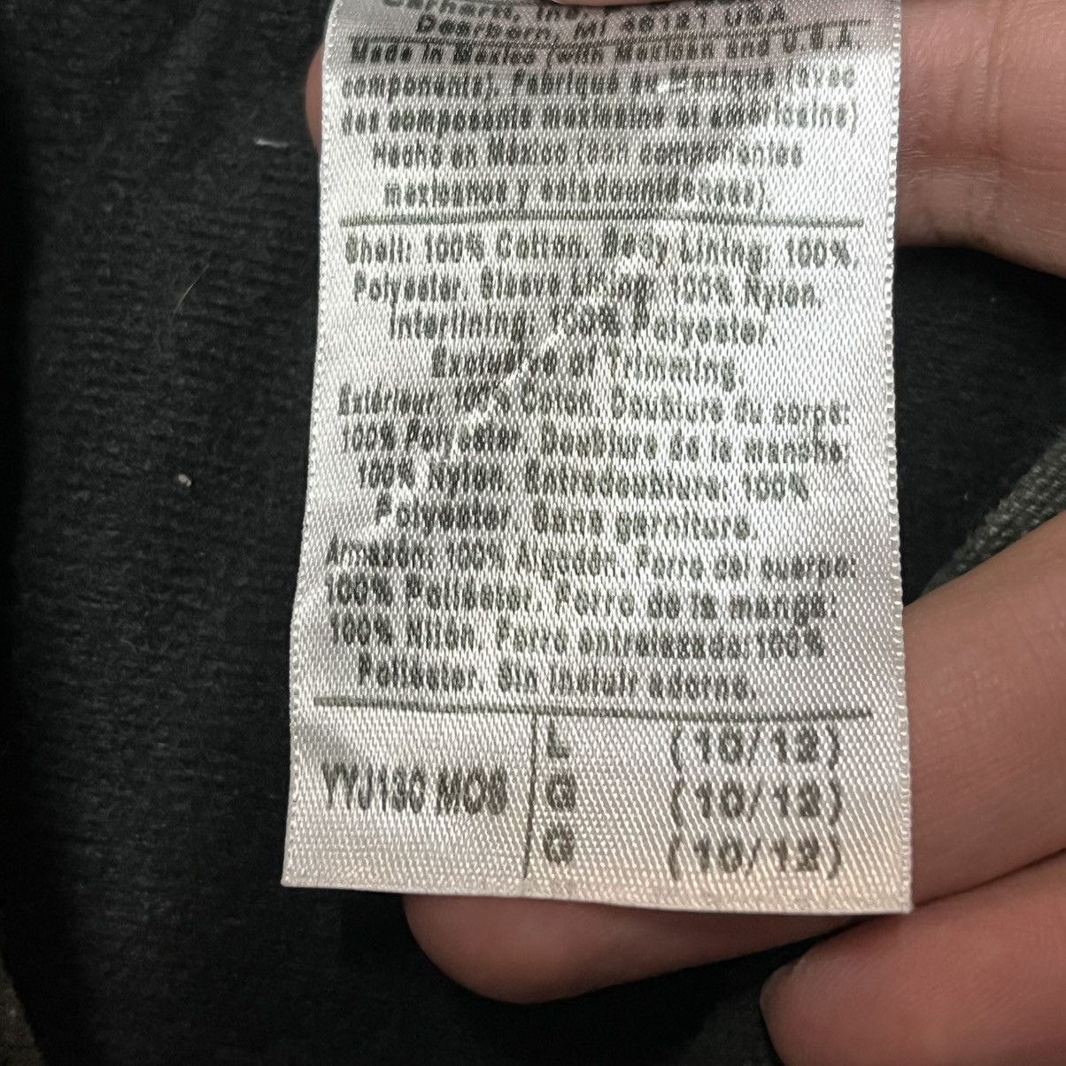 Vintage Carhartt Detroit Jacket J97 MOS