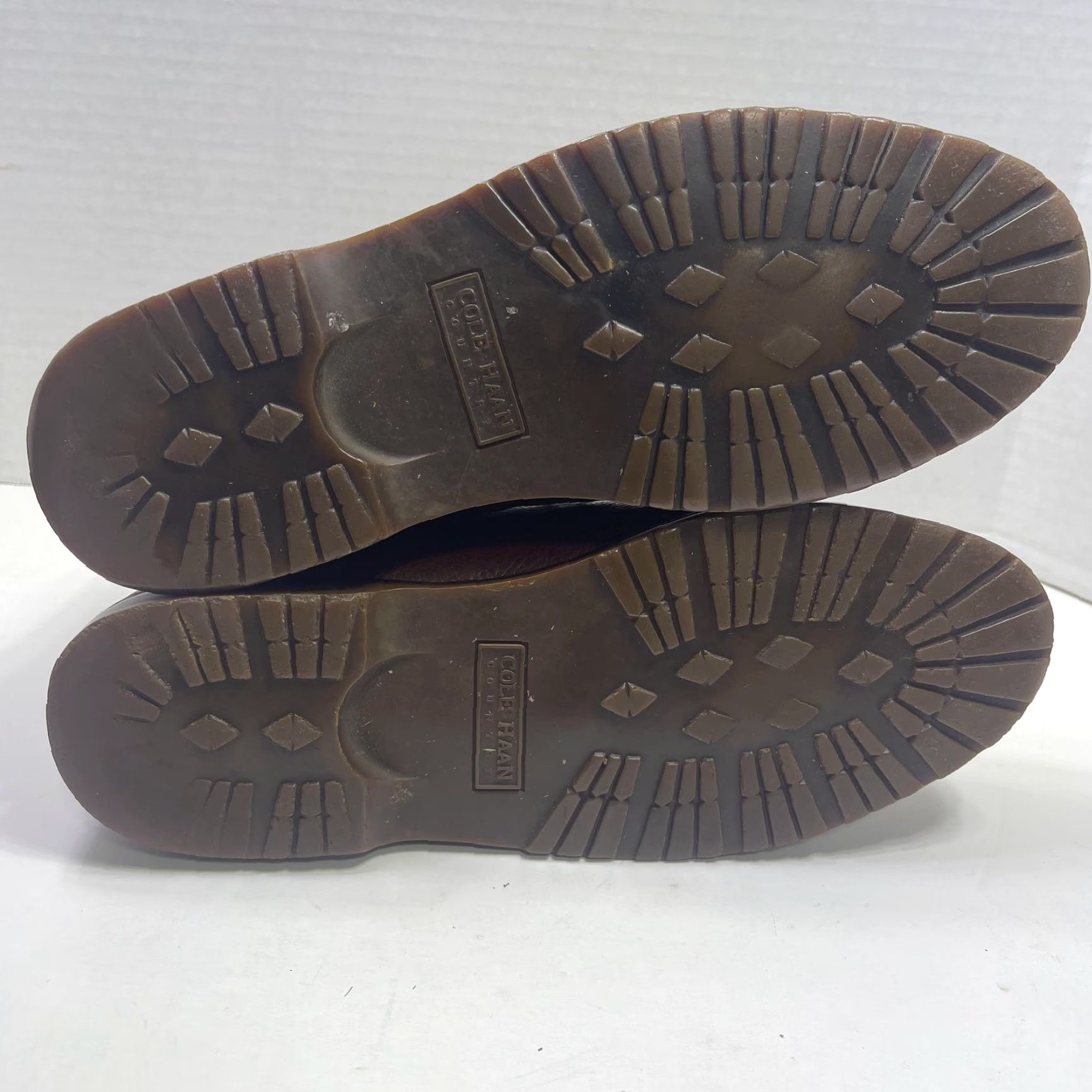 Cole Haan VINTAGE Cole Haan COUNTRY Boots Mens Size 9.5 Brown Leather Ankle Hiking Lace Up Combat Rubber Sole Size US 10 / EU 43 - 6 Thumbnail