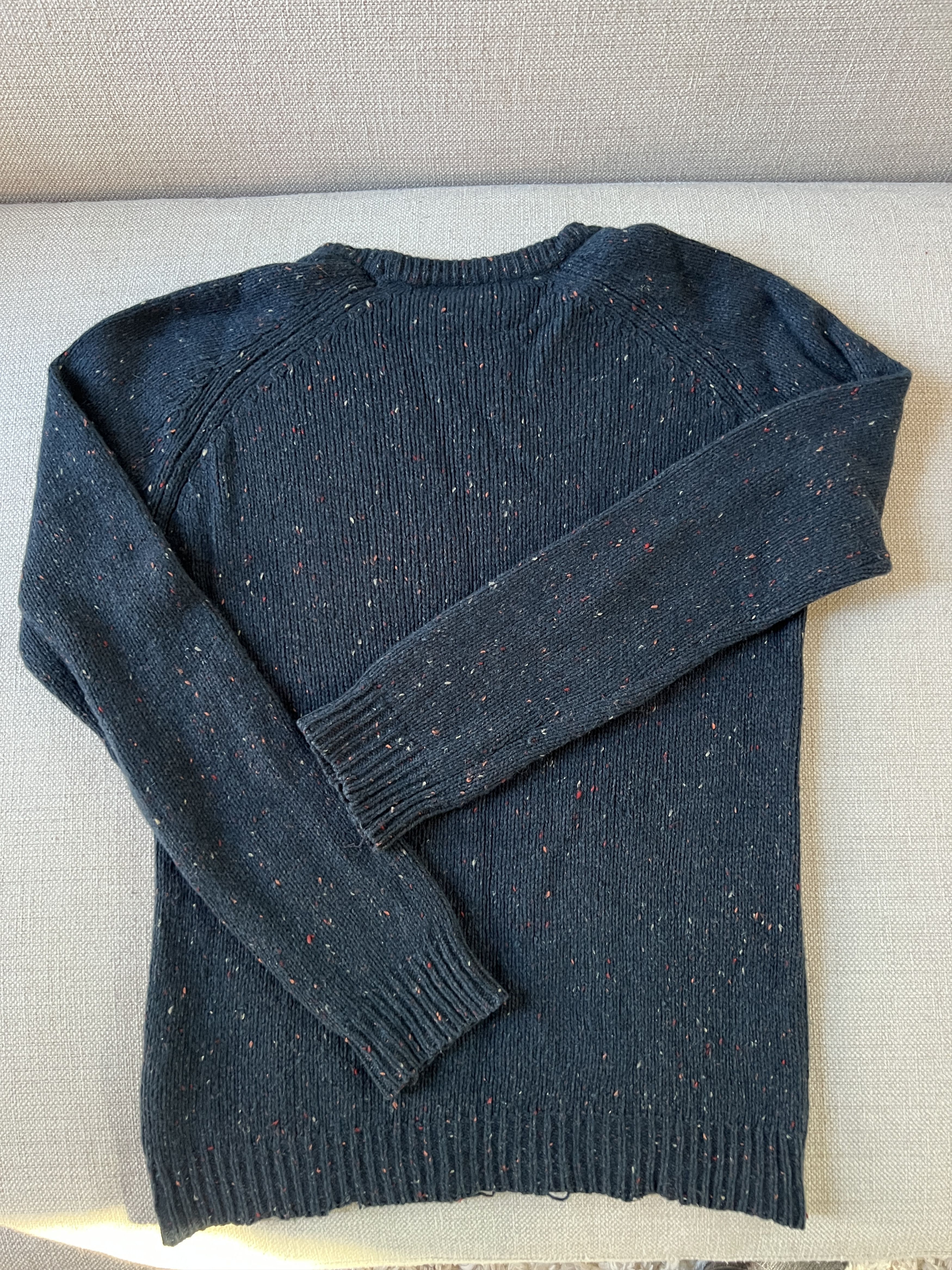 Carhartt Carhartt Anglistic Sweater • Dark Blue Heather • Speckled Size US M / EU 48-50 / 2 - 7 Thumbnail