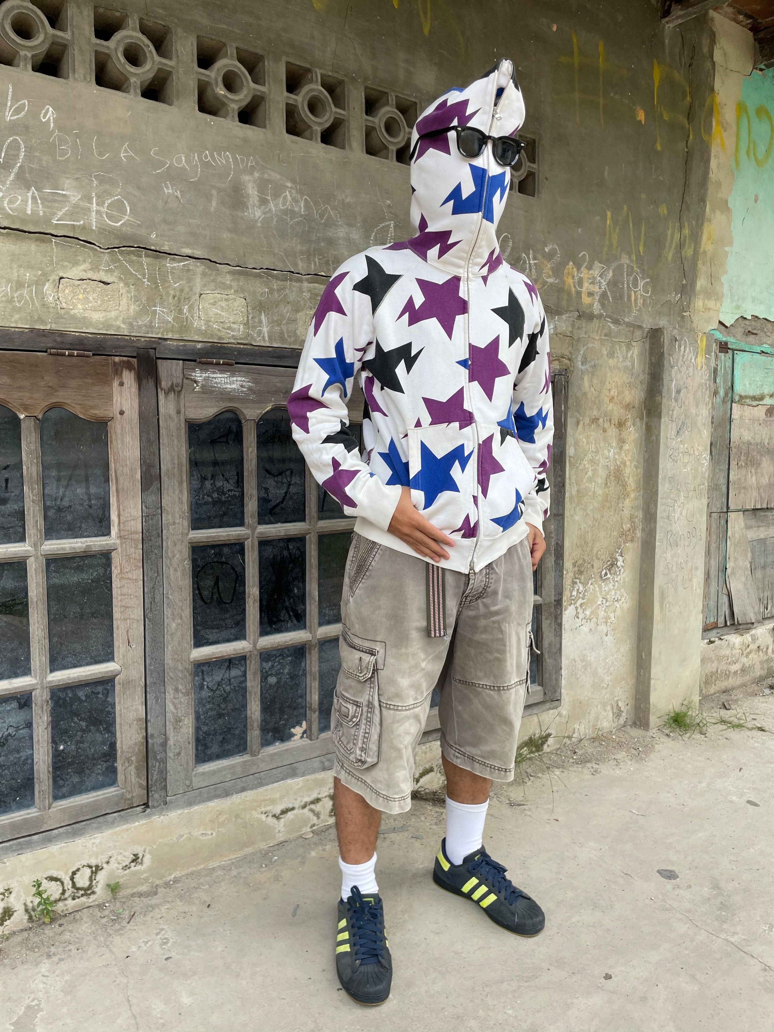 Bape Bape Hong Kong Sta Pattern Full Zip Hoodie Size US M / EU 48-50 / 2 - 9 Thumbnail