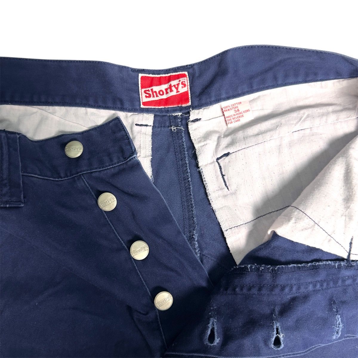 Shorty's Skateboards × Vintage Vintage Shorty’s Skateboards Cargo Short Baggy Size US 34 / EU 50 - 4 Thumbnail