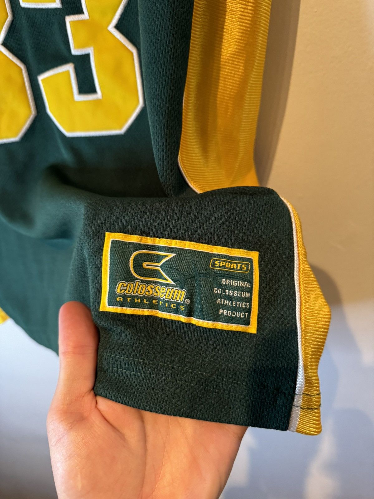 Colosseum Athletics Colosseum Oregon Ducks Stitched Basketball Jersey #33 Size M Size US M / EU 48-50 / 2 - 3 Thumbnail